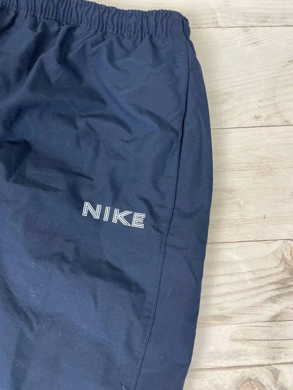 Nike Vintage Nike Track Pants 00s Big Logo Y2K Drill Size US 36 / EU 52 - 6 Thumbnail