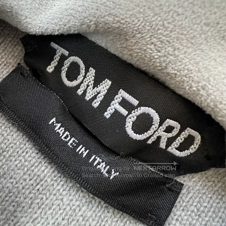 Tom Ford Tom Ford Solid Color Zip-Up Casual Loose Hooded Long Sleev Size US L / EU 52-54 / 3 - 3 Thumbnail