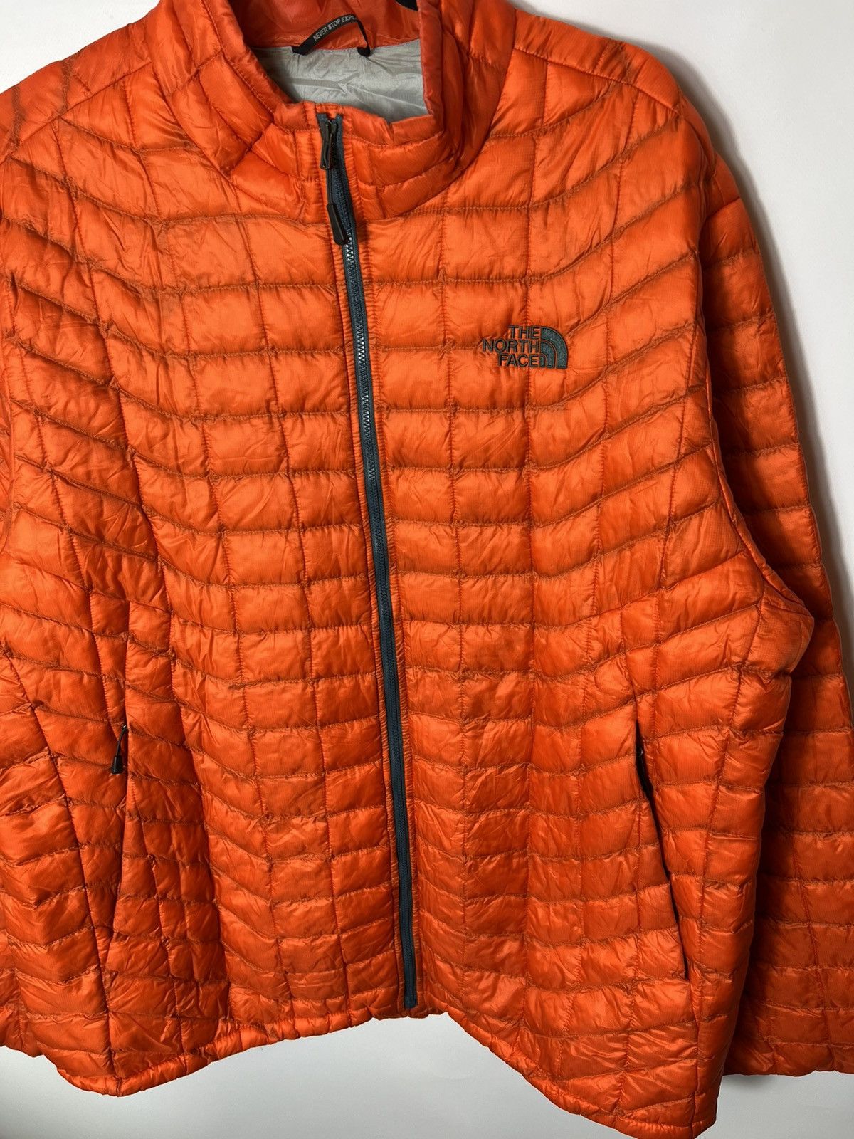The North Face Vintage outdoor North Face Thermoball Puffer Jacket Full Zip Size US XXL / EU 58 / 5 - 3 Thumbnail