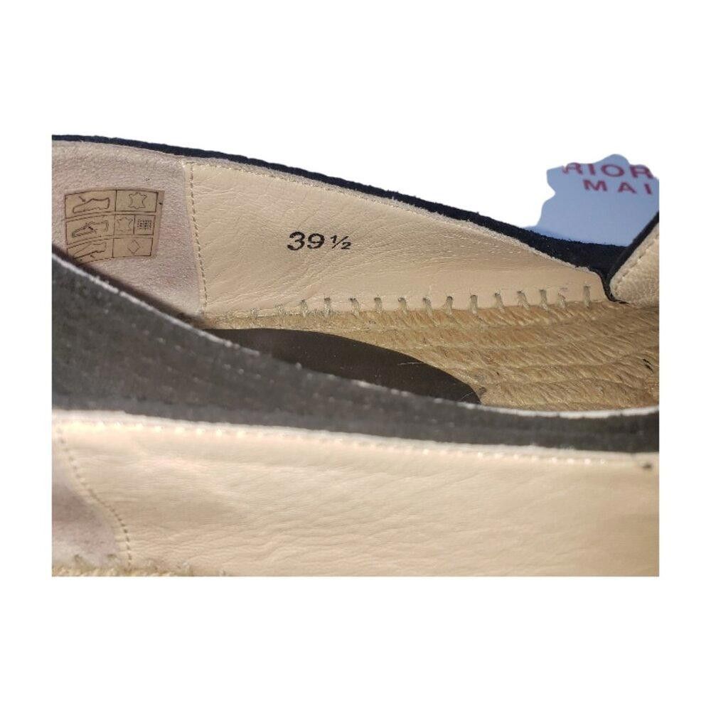 Jimmy Choo SH110 Jimmy Choo Black Cubed Suede Dawn Slip On Espadrille Size US 9.5 / IT 39.5 - 7 Thumbnail