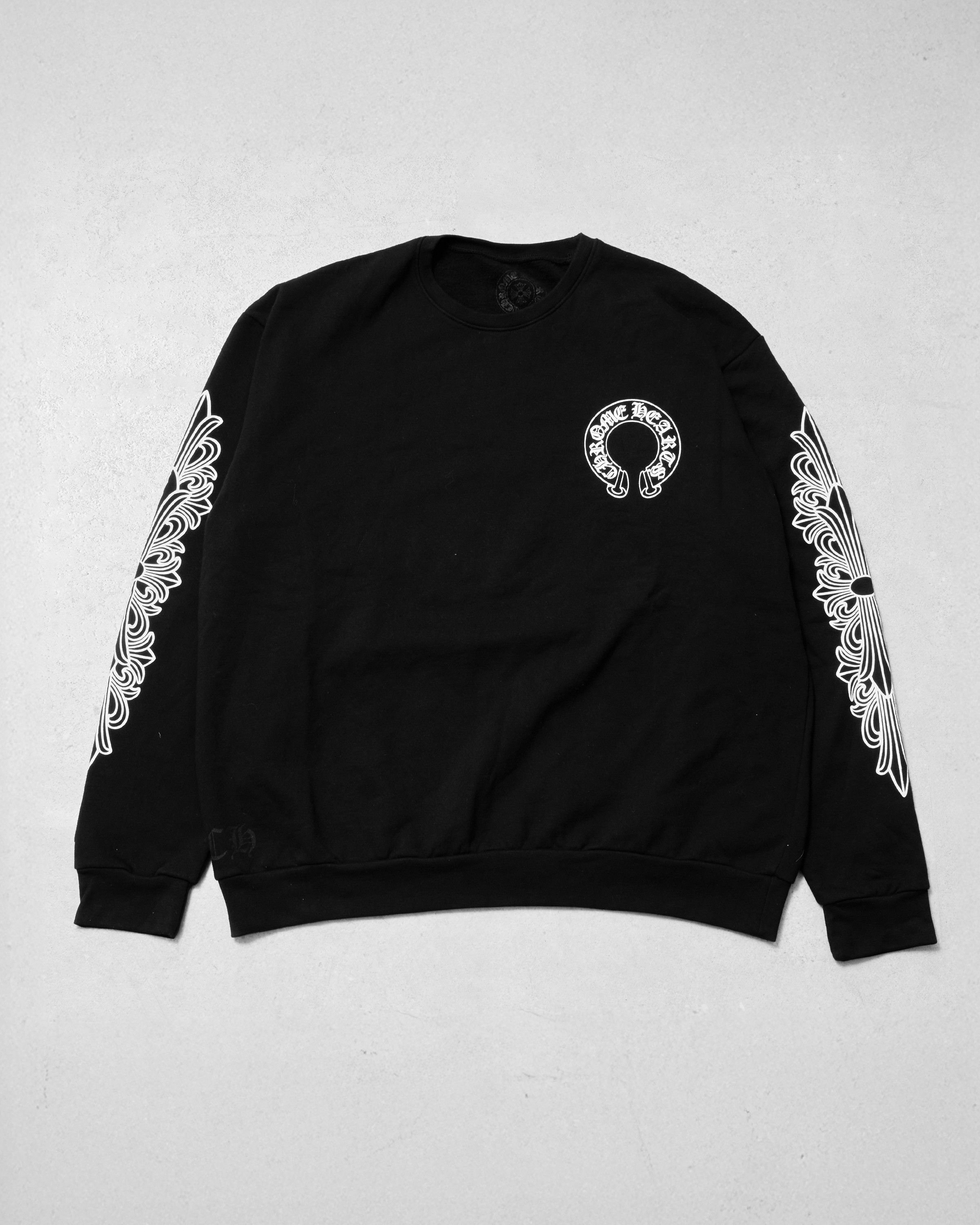 Chrome Hearts CHROME HEARTS Horseshoe Sweater BLACK Size US L / EU 52-54 / 3 - 3 Thumbnail