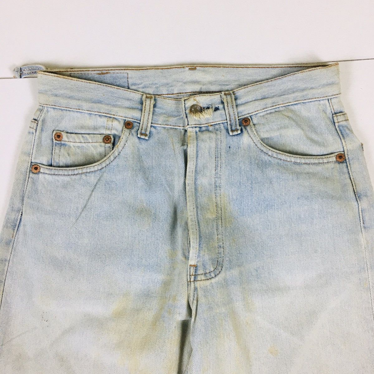 Levi's Vintage Clothing Vintage Levis 501 Made in USA Button Stamp 555 Size US 28 / EU 44 - 4 Thumbnail
