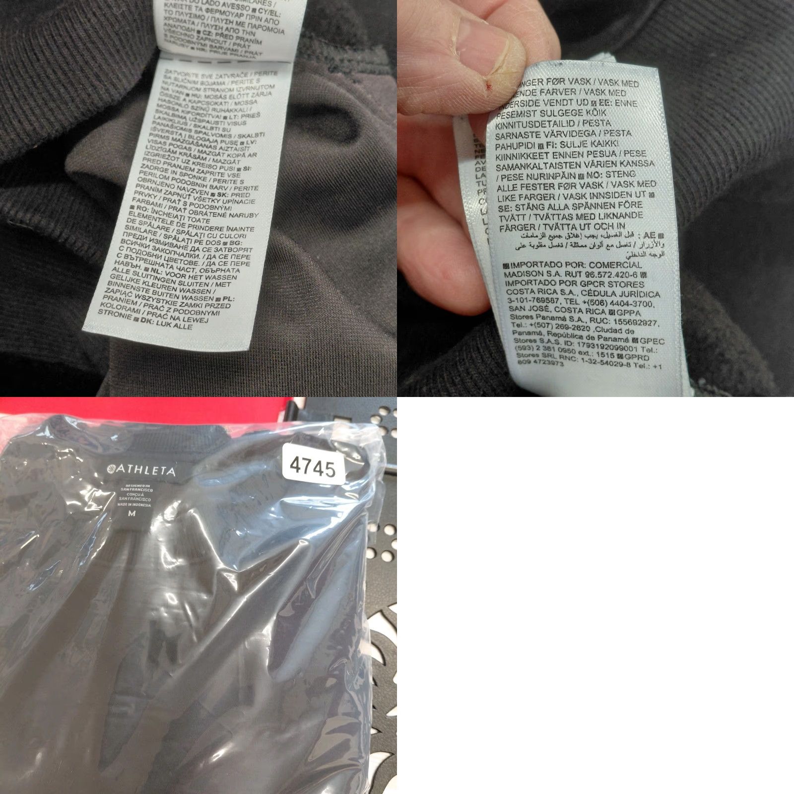 Athleta **Black Athleta Blouse Women Medium Knit Velour Tunic** The **Black Athleta Blouse Women Medium Knit Velour Tunic** Size M / US 6-8 / IT 42-44 - 11 Thumbnail