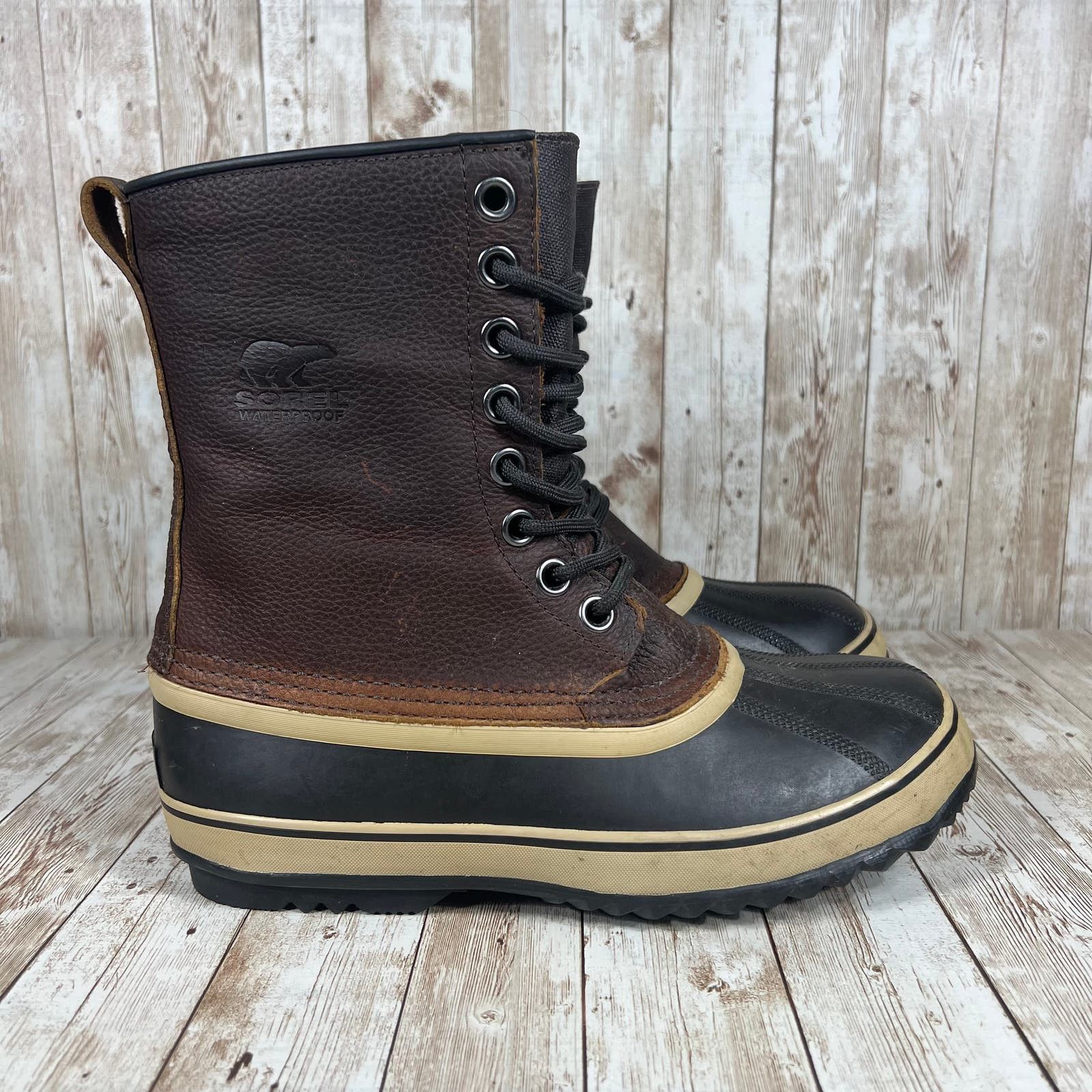 SOREL Sorel 1964 Premium leather Winter Boots mens 8 | Grailed