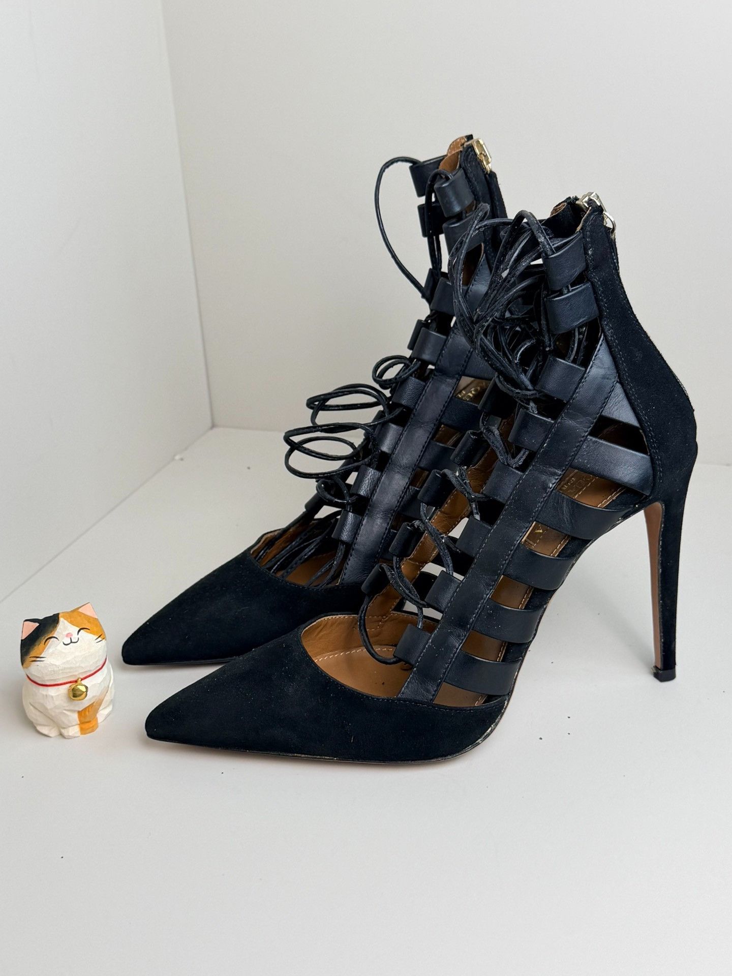 Aquazzura Aquazzura Leather Sandals us_7-5 Women Size US 7.5 / IT 37.5 - 1 Thumbnail