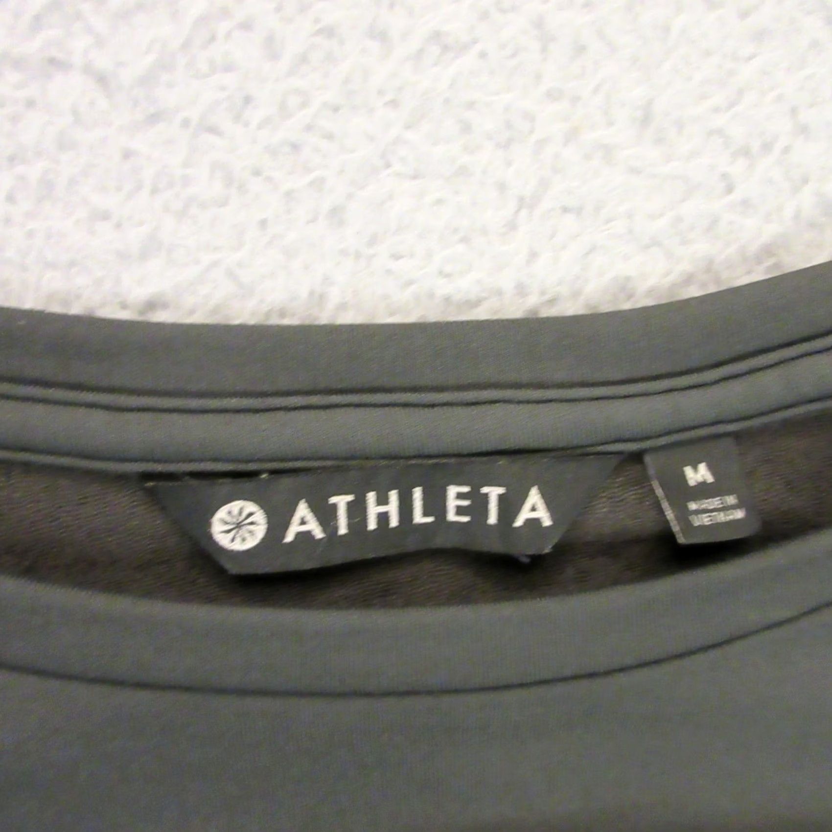 Athleta Athleta Dress Womens M Gray Pronto Pleated size Fleece Stretch Performance Size M / US 6-8 / IT 42-44 - 2 Thumbnail