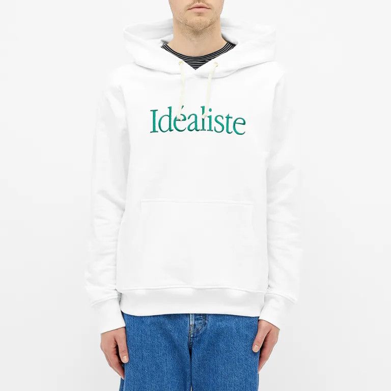 Casablanca White Idealiste Embroidered Hoodie Size US XS / EU 42 / 0 - 2 Thumbnail