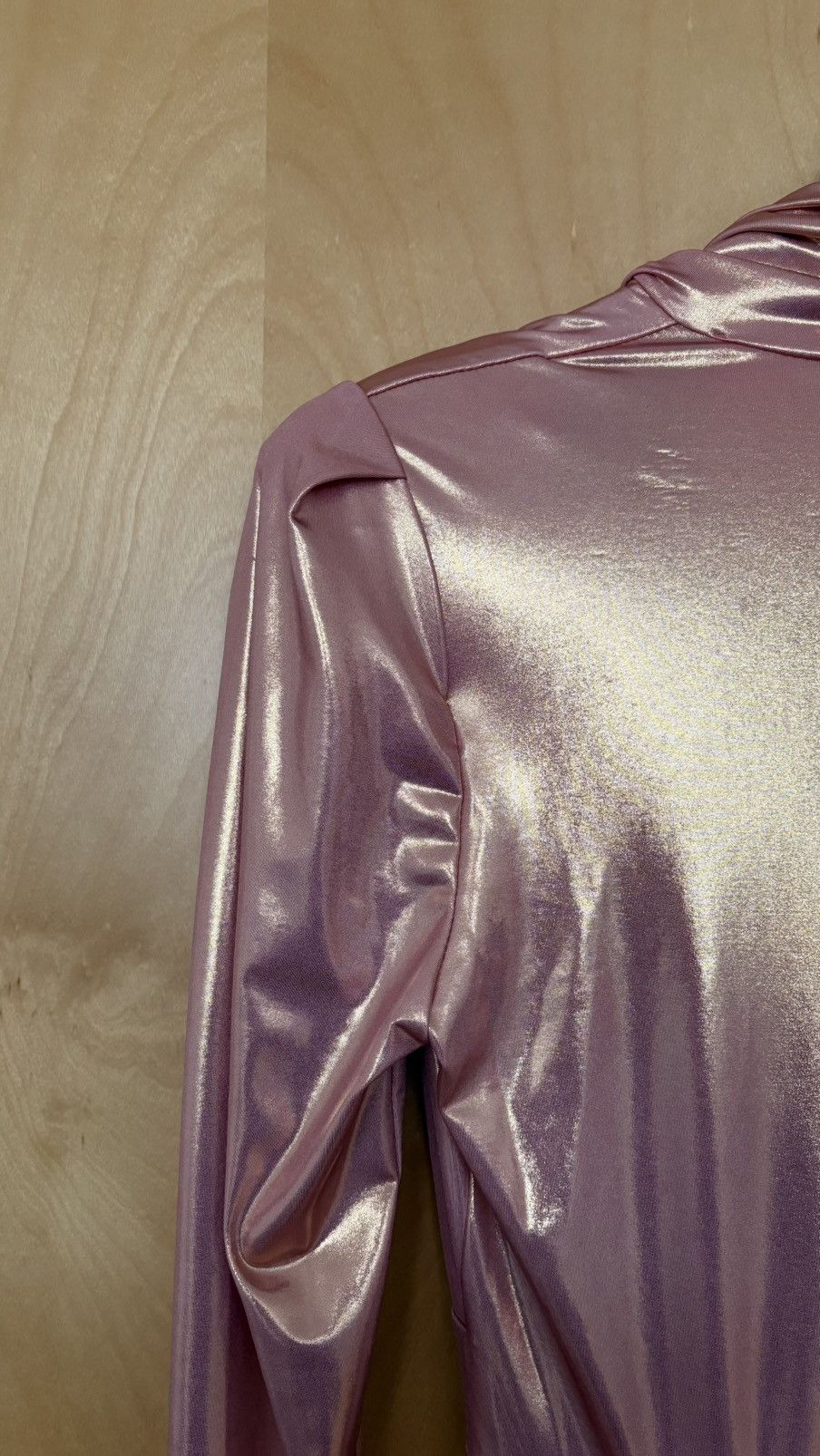 Other Aniye By Pink Metallic Pink Maci Dress Size M / US 6-8 / IT 42-44 - 7 Thumbnail