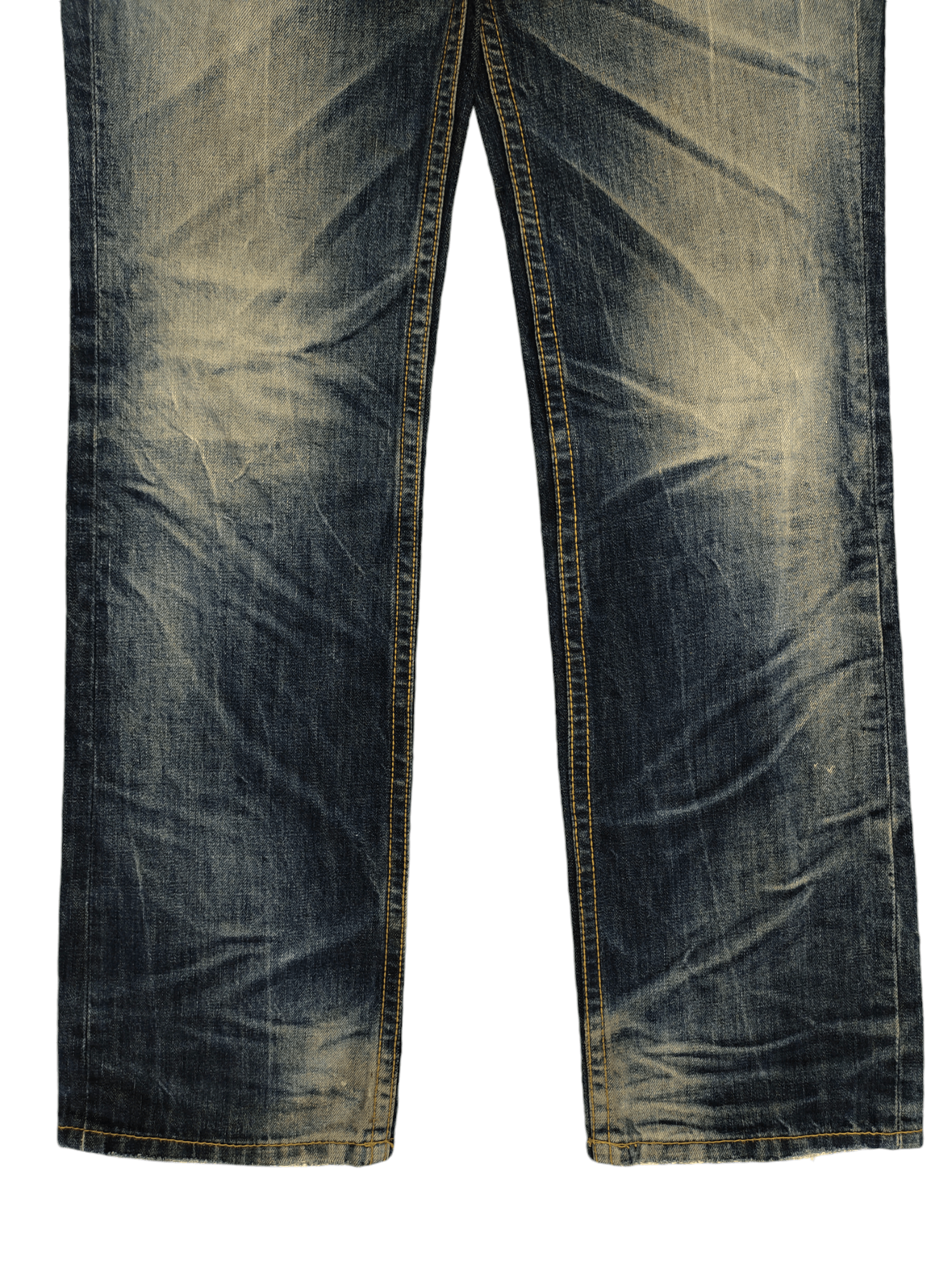 Le Grande Bleu (L.G.B.) Lolita By Yoshitomo Nara Clawmark Distress Faded Jeans Size US 30 / EU 46 - 6 Thumbnail