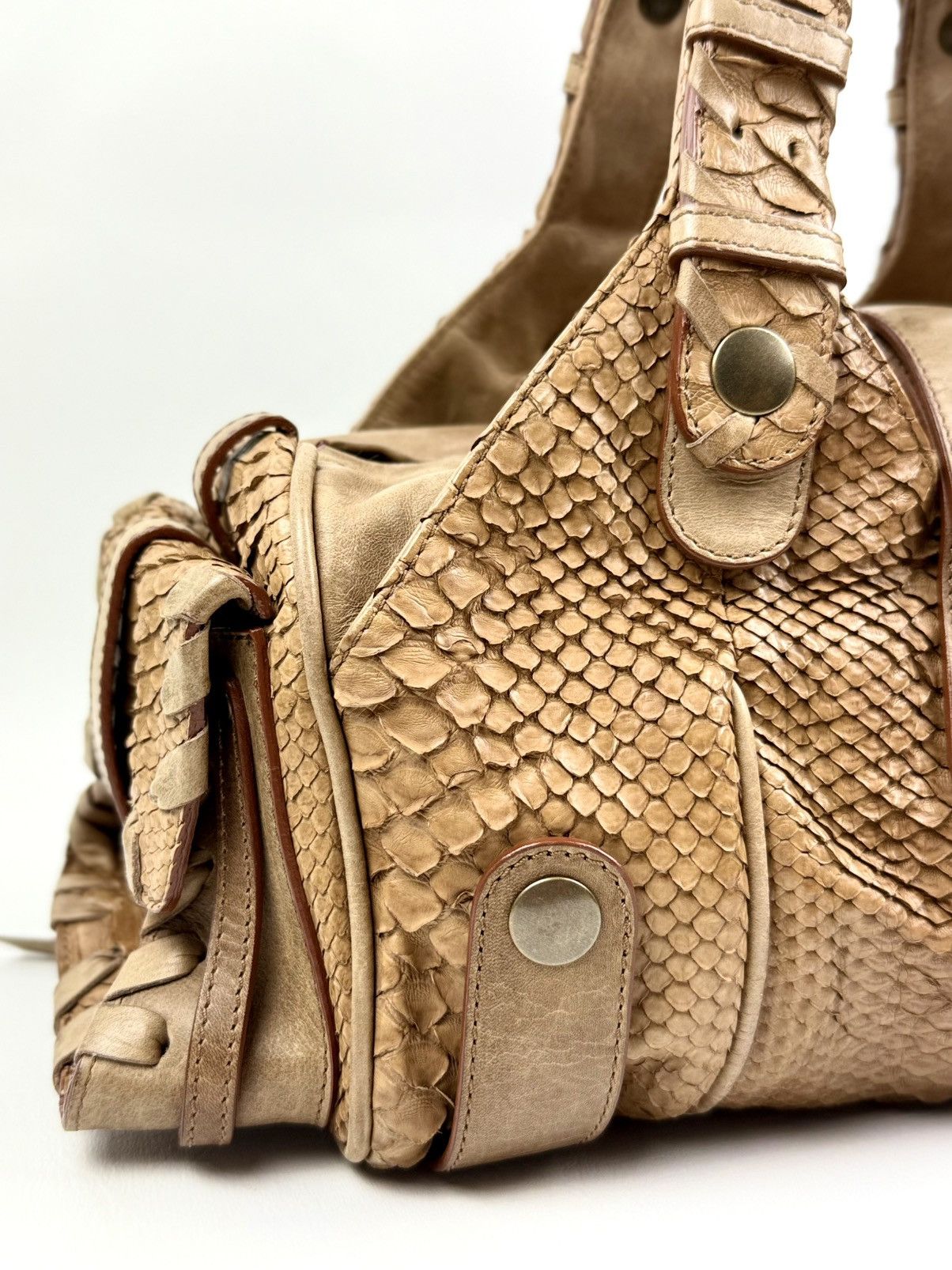 Chloe Chloe - Phoebe Philo - 04 - Brown - Python Skin - Silverado Size ONE SIZE - 15 Thumbnail