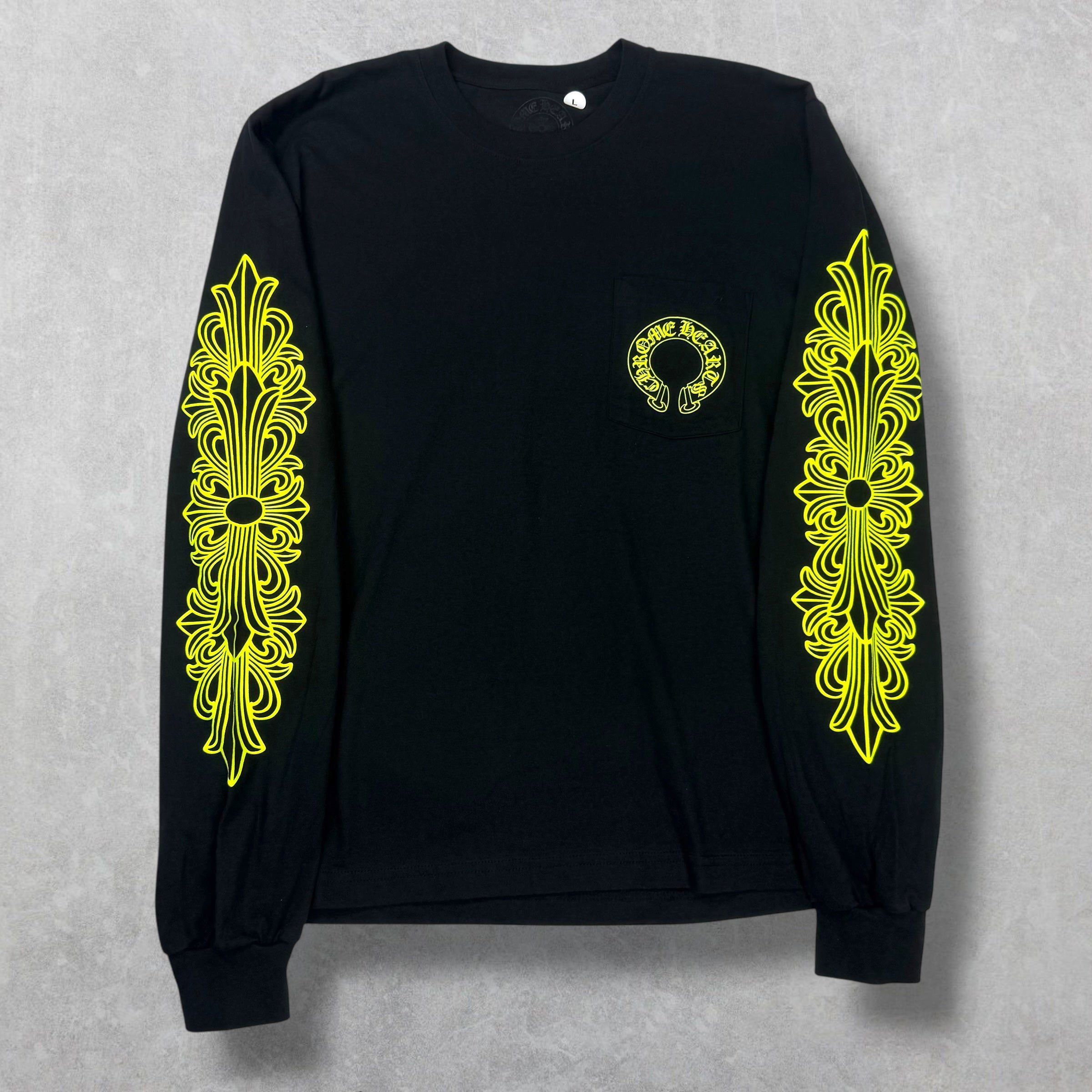 Chrome Hearts Chrome Hearts Neon Floral Long Sleeve L Size US L / EU 52-54 / 3 - 2 Thumbnail