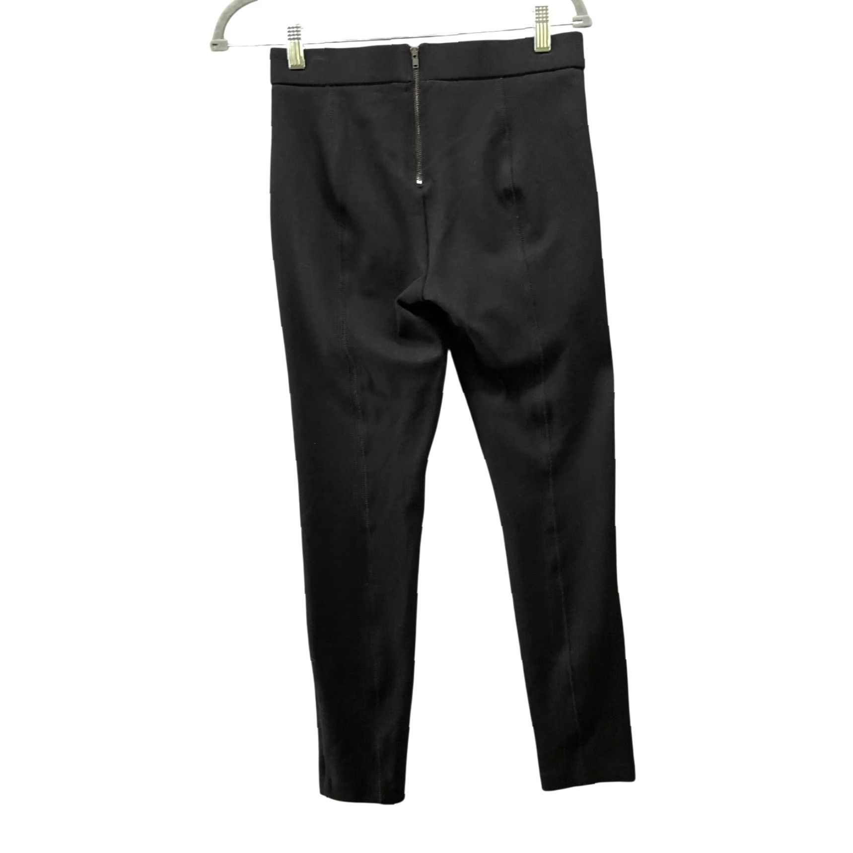 J.Crew J. Crew Pixie Pant Womens S Stretch Ponte Black Mid Rise Skinny Trousers Dress Pants Slim Size 28" / US 6 / IT 42 - 2 Thumbnail