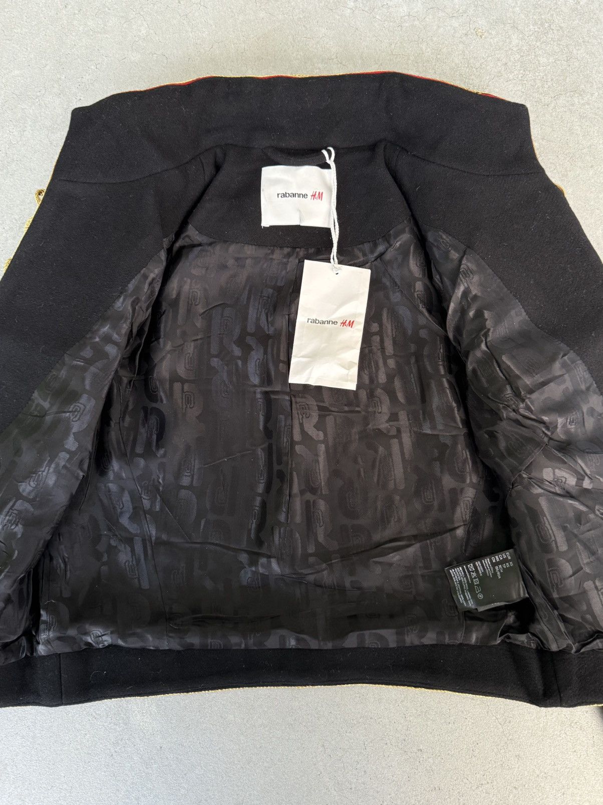 H&M × Paco Rabanne Rabanne H&M Napoleon Jacket Size S / US 4 / IT 40 - 4 Thumbnail