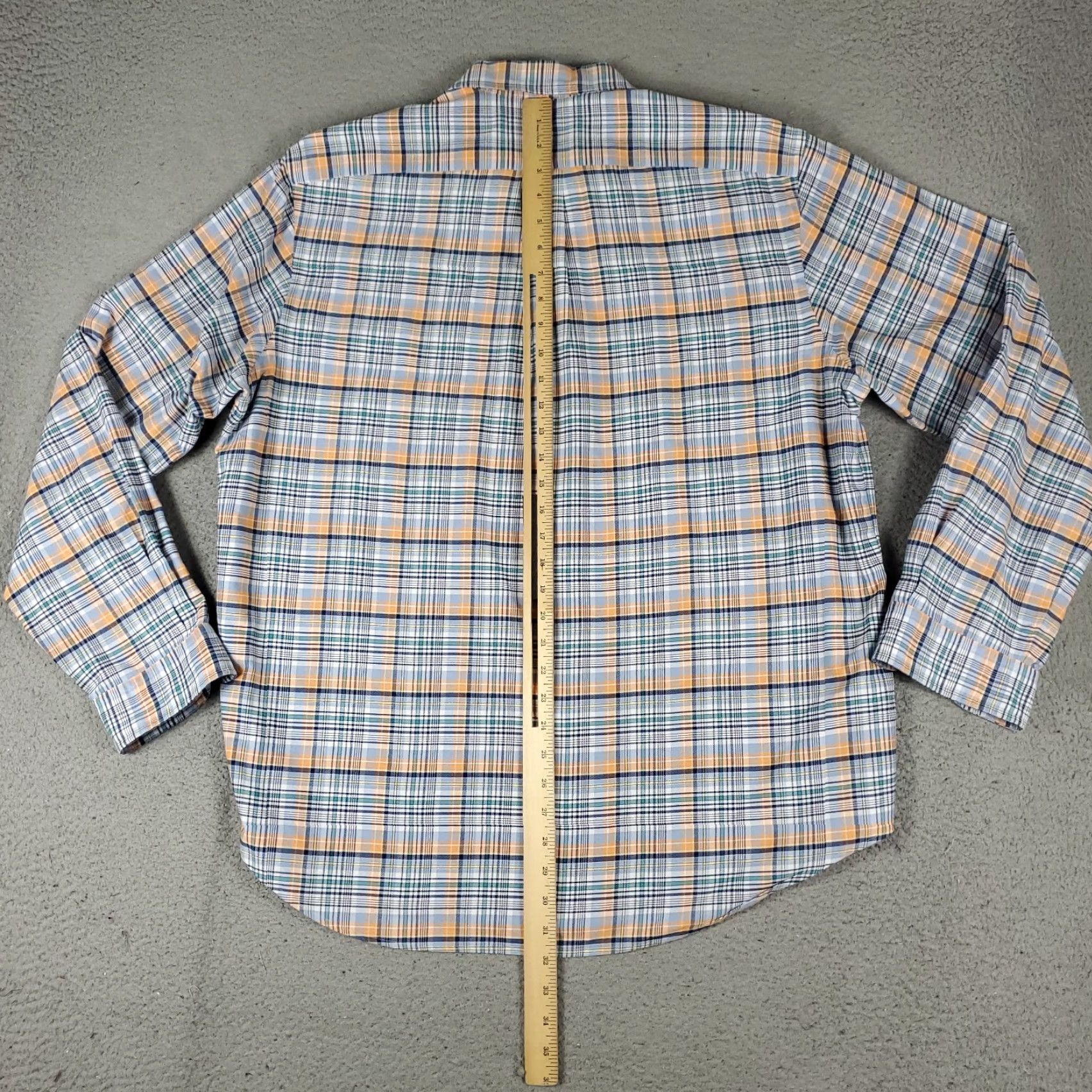 Ralph Lauren Ralph Lauren Shirt Mens XL Blue Plaid Pony Casual Button Up Long Sleeve Size US XL / EU 56 / 4 - 4 Thumbnail