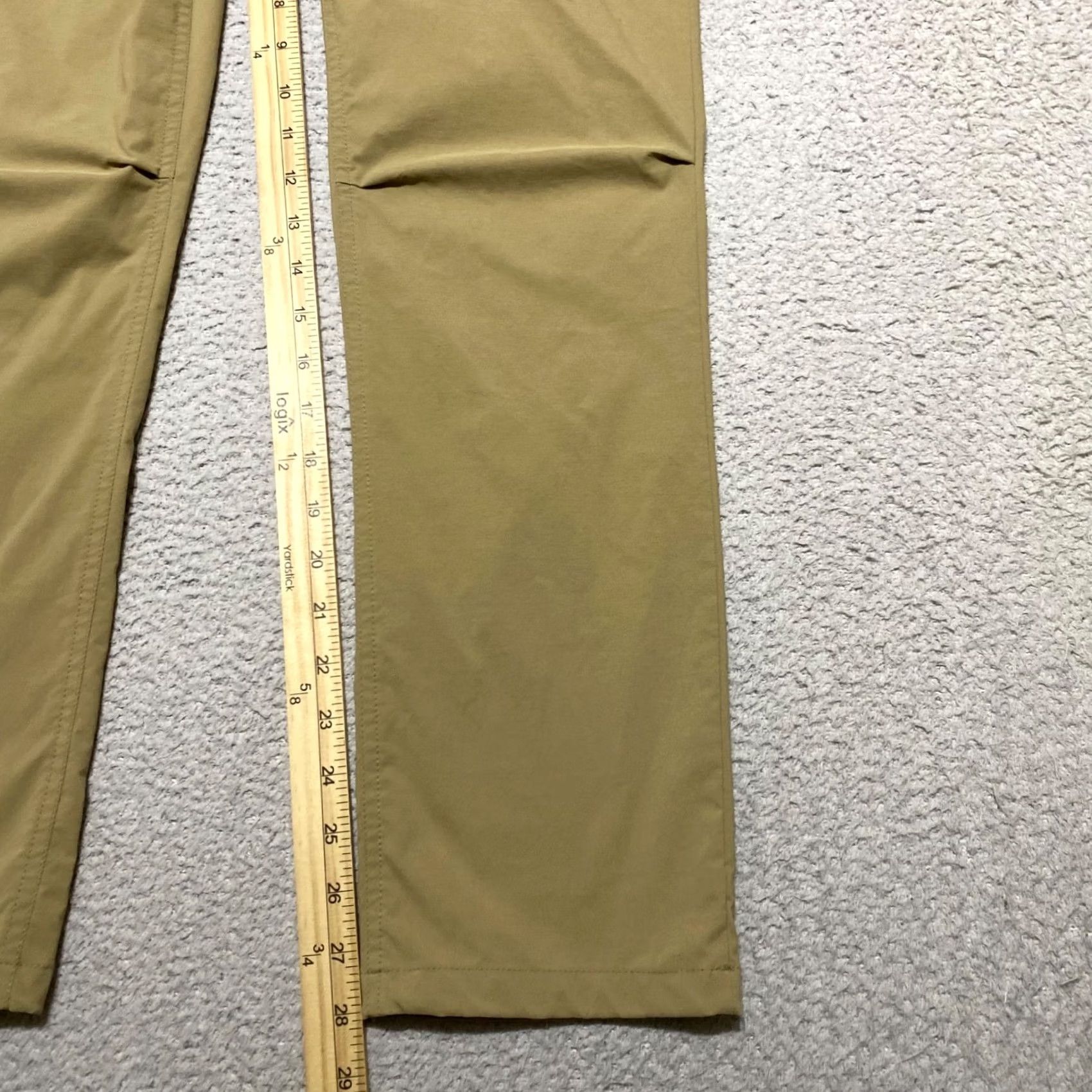 Marmot Marmot Womens Pants Beige Mid Straight Nylon Spandex Belted Pockets Logo 8 B Size 30" / US 8 / IT 44 - 6 Thumbnail
