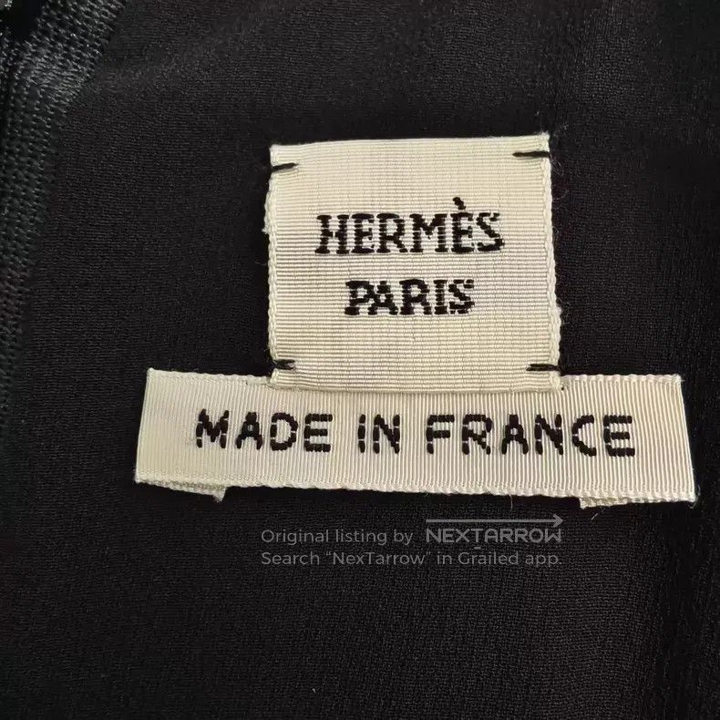 Hermes Hermes Black Lock Chain Tie Dye Asymmetrical Dress Size XXS / US 00 / IT 34 - 3 Thumbnail