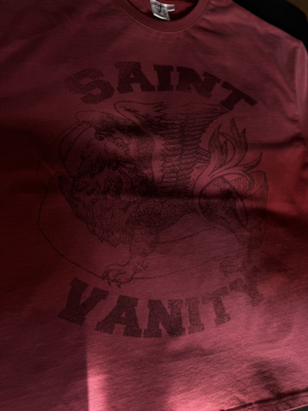 Saint Vanity Saint Vanity UNRELEASED Tee Shirt Logo Red Size XL (NEW) Size US XL / EU 56 / 4 - 3 Thumbnail