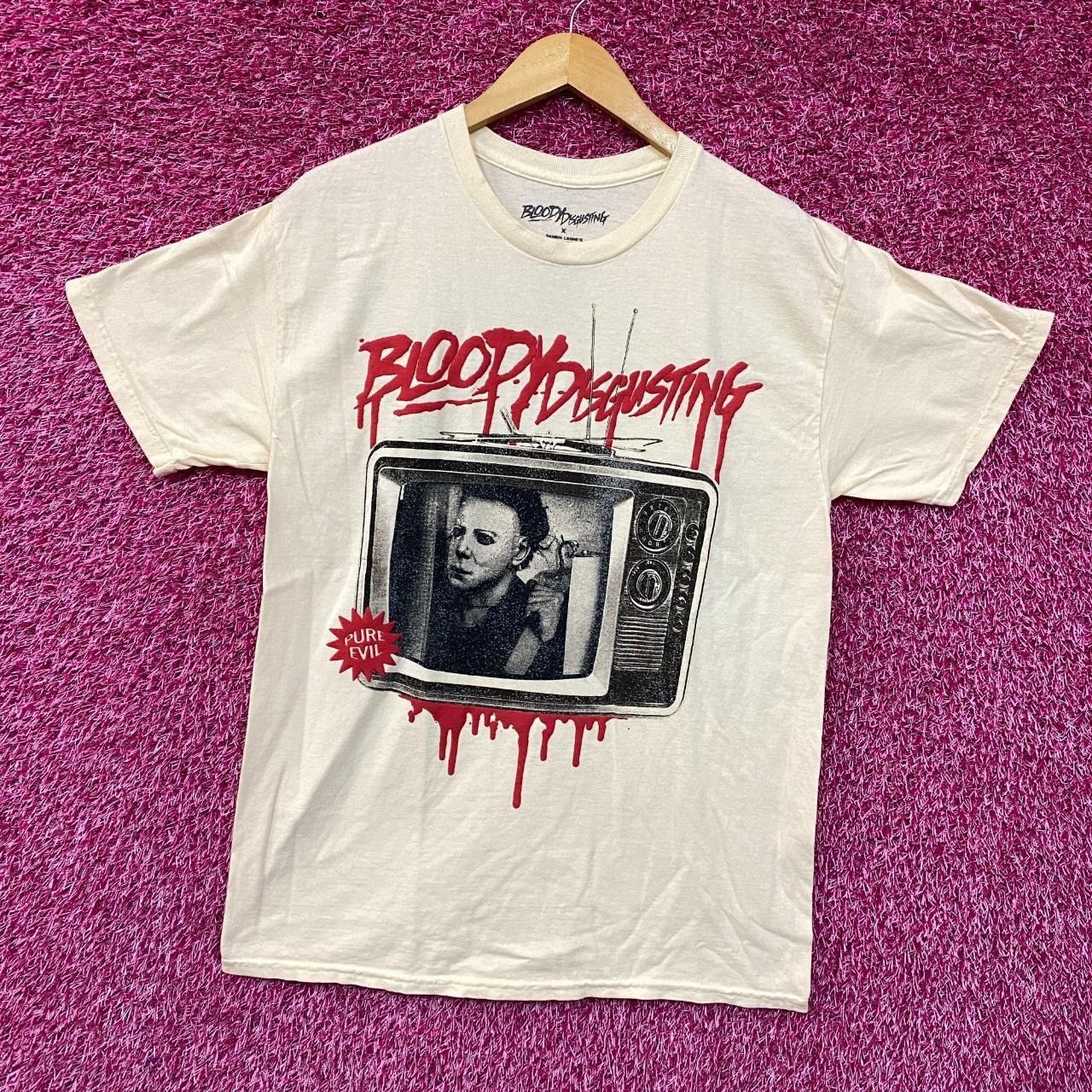 Ripple Junction Bloody Disgusting x Michael Myers Double Sided Horror T-Shir Size US L / EU 52-54 / 3 - 3 Thumbnail