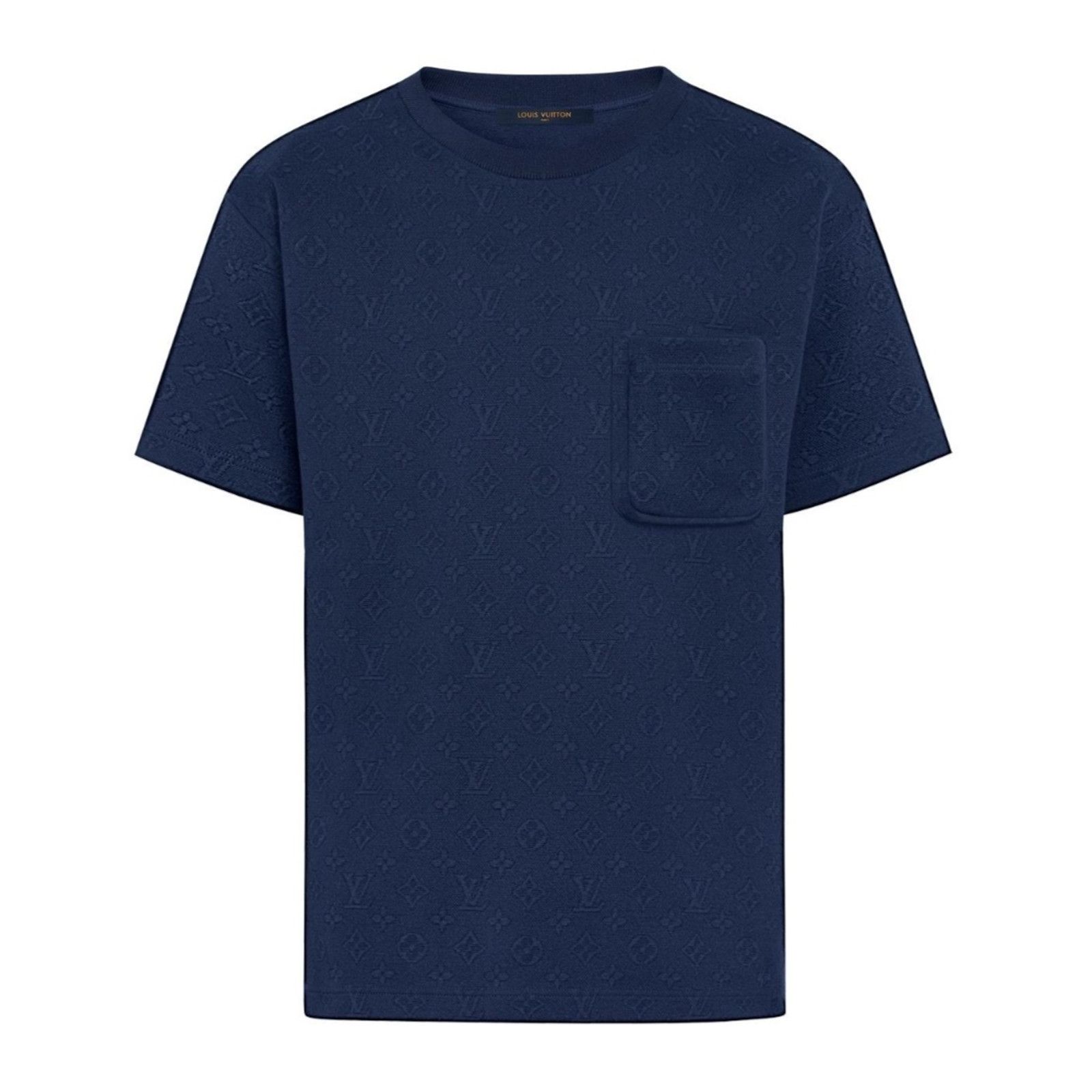 Louis Vuitton Louis Vuitton Pocket Monogram LV Logo Short Sleeve T-Shirt M Size US M / EU 48-50 / 2 - 1 Thumbnail