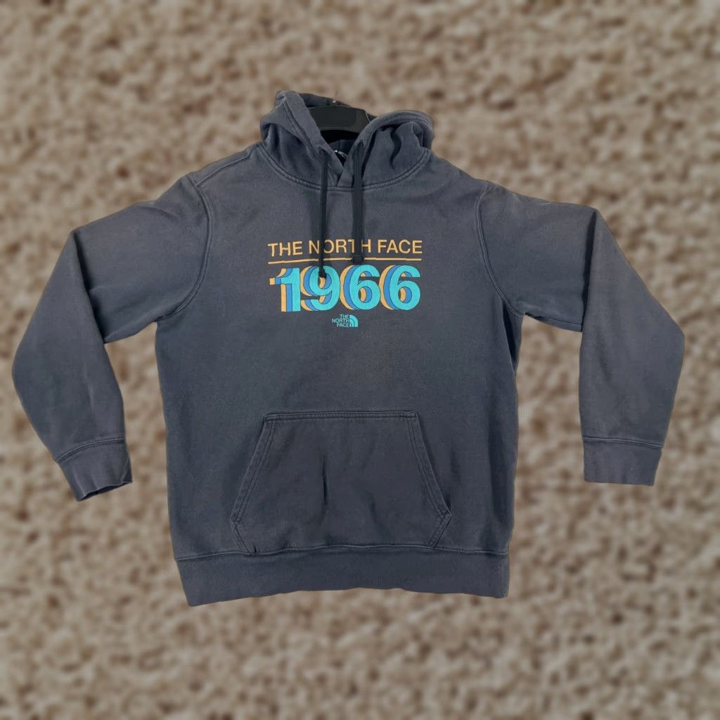 The North Face The North Face Sweater Mens Large Gray Hooded Pullover Hoodie Pockets Cord Crew Neck Casual Shirt Accessories Logo Size US L / EU 52-54 / 3 - 1 Thumbnail