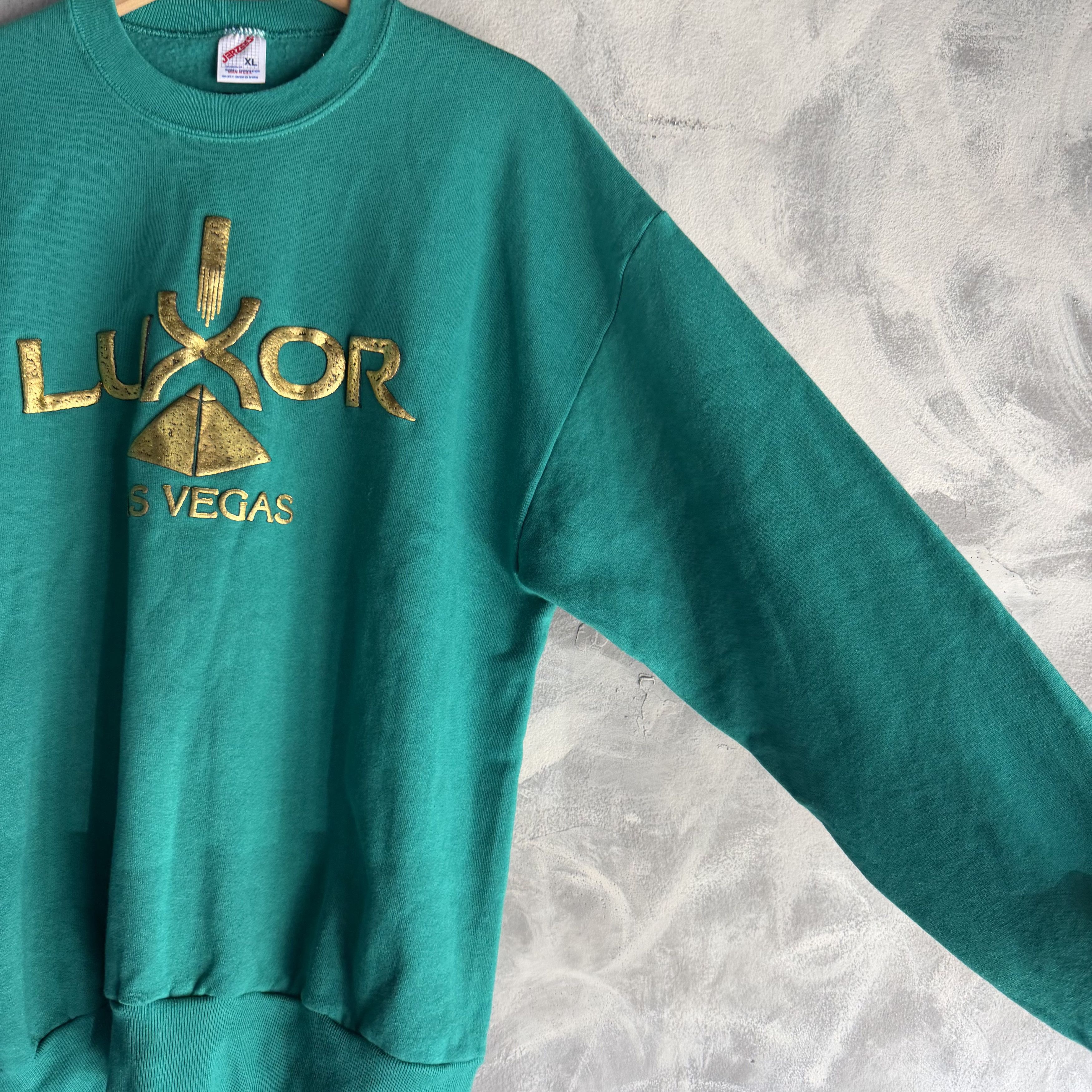 Other Vtg Las Vegas Sweatshirt Fleece Luxor Casino Hotel USA Size US XL / EU 56 / 4 - 3 Thumbnail
