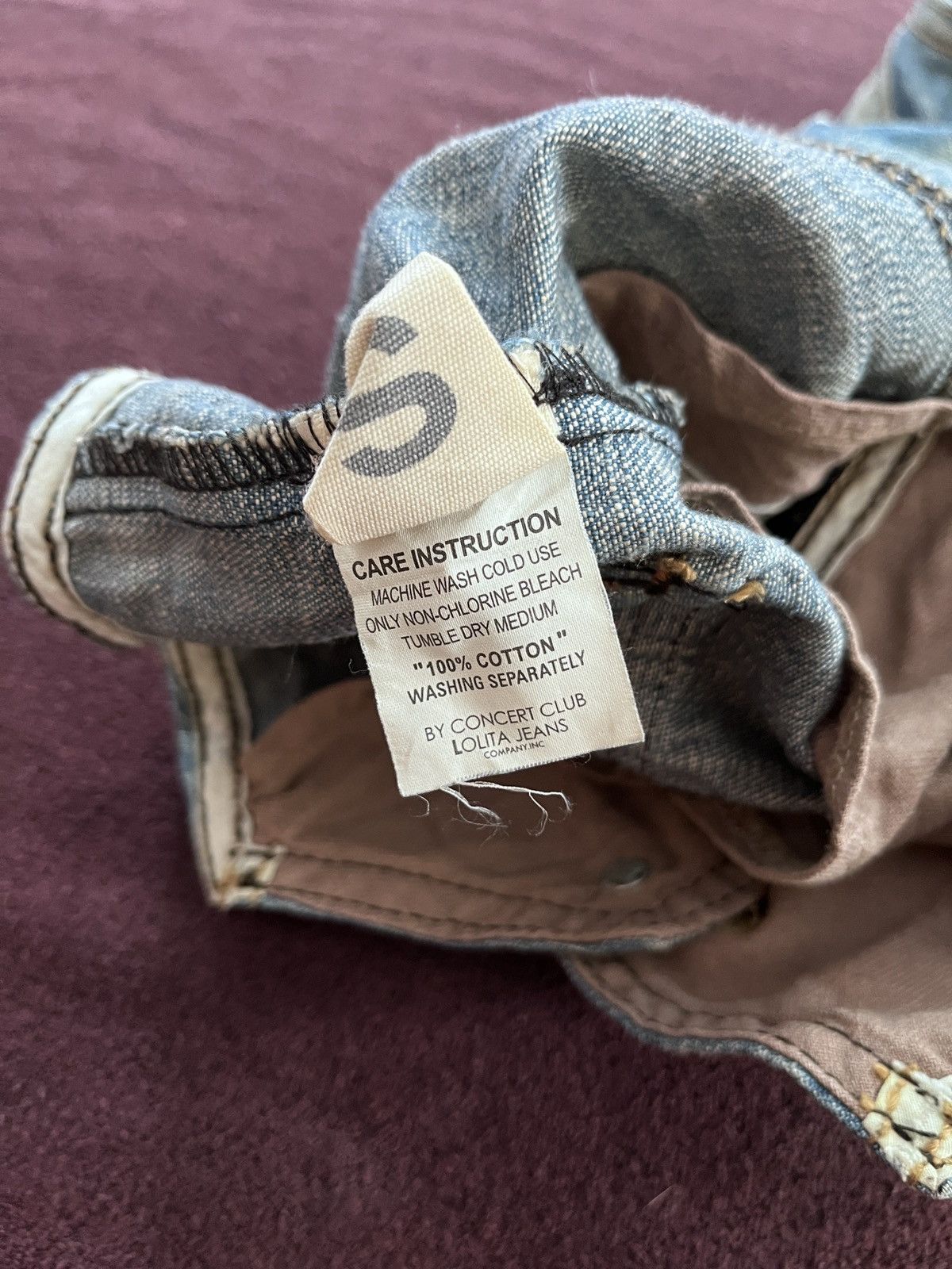 Japanese Brand LOTITS VEST FADED JEANS Size US S / EU 44-46 / 1 - 8 Thumbnail