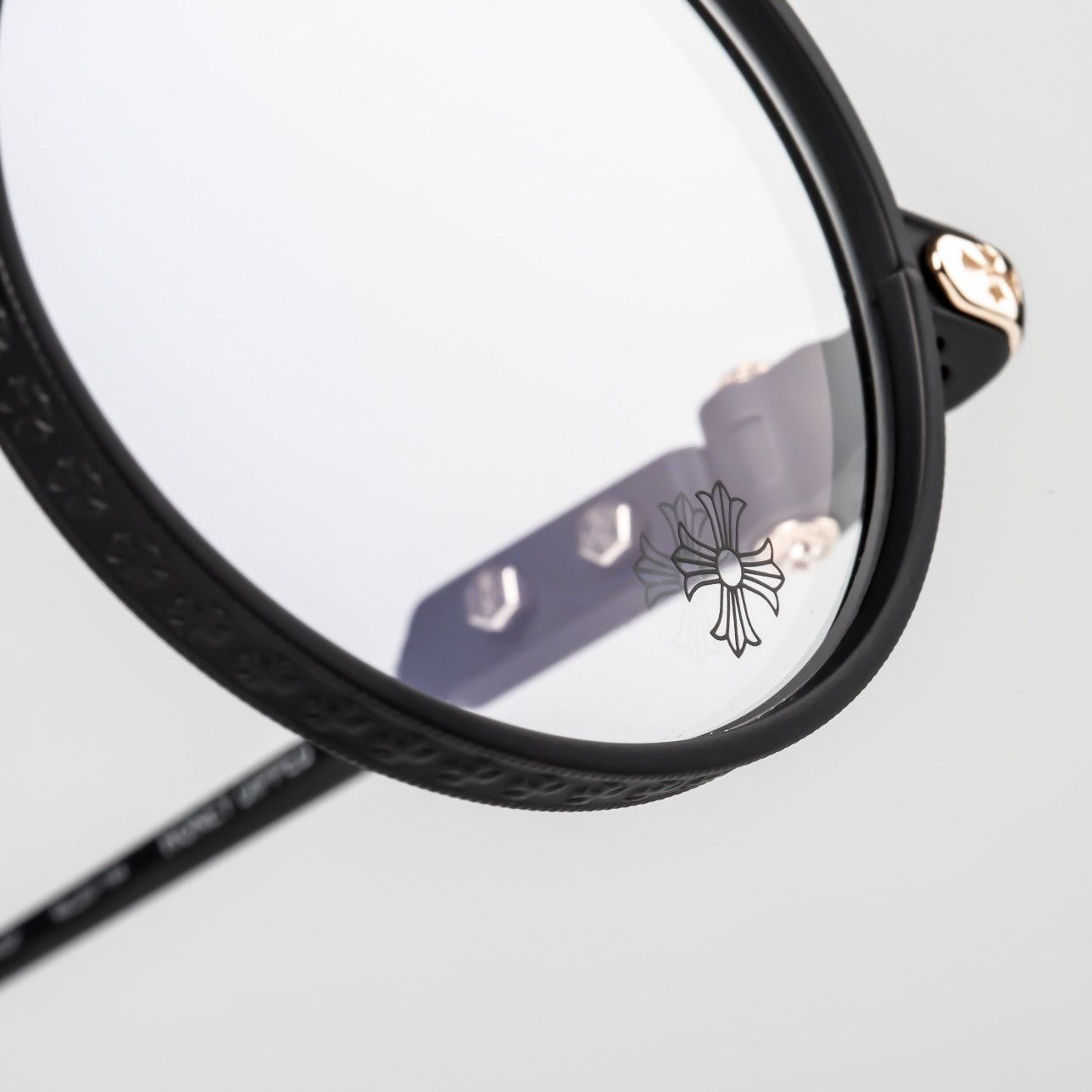 Chrome Hearts CHROME HEARTS HONEY DIPPED BLACK-18KGP GLASSES Size ONE SIZE - 3 Thumbnail