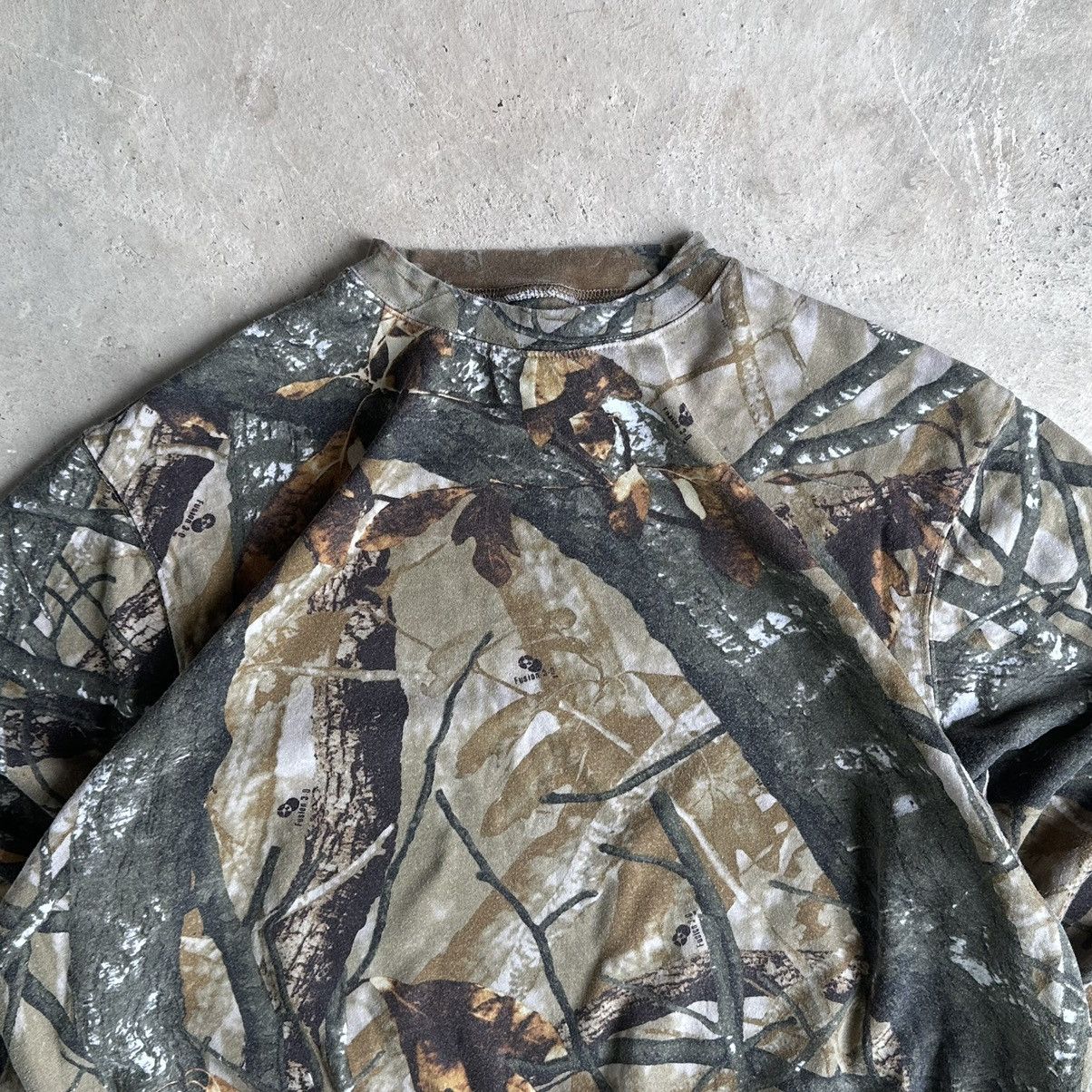 Carhartt Crazy Vintage Carhartt Style Boxy Realtree Camo Crewneck Size US XL / EU 56 / 4 - 2 Thumbnail