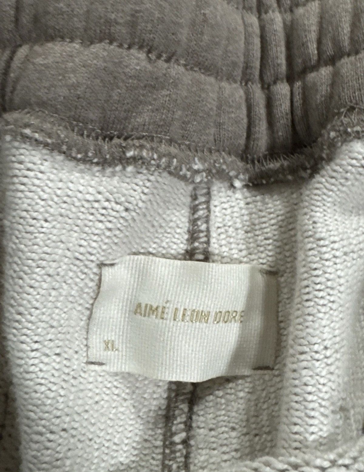 Aime Leon Dore Aime Leon Dore ALD Gray Embroidered Logo Sweatpants Size XL Size US 36 / EU 52 - 4 Thumbnail