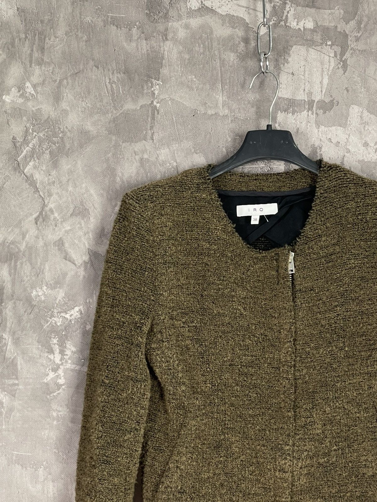 Iro × Japanese Brand Iro Avant Garde Margiela Style Y2K Fur Wool Archive Jacket Size XS / US 0-2 / IT 36-38 - 3 Thumbnail