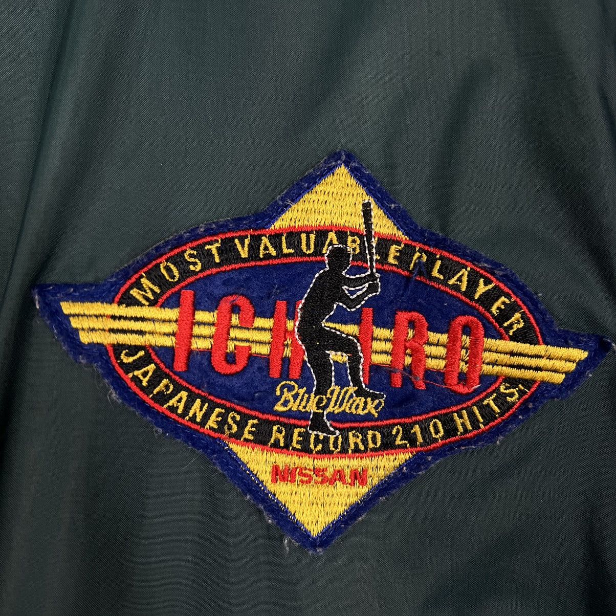 Japanese Brand 🔥 VINTAGE ICHIRO BLUEWAX BOMBER JACKET Size US M / EU 48-50 / 2 - 14 Thumbnail