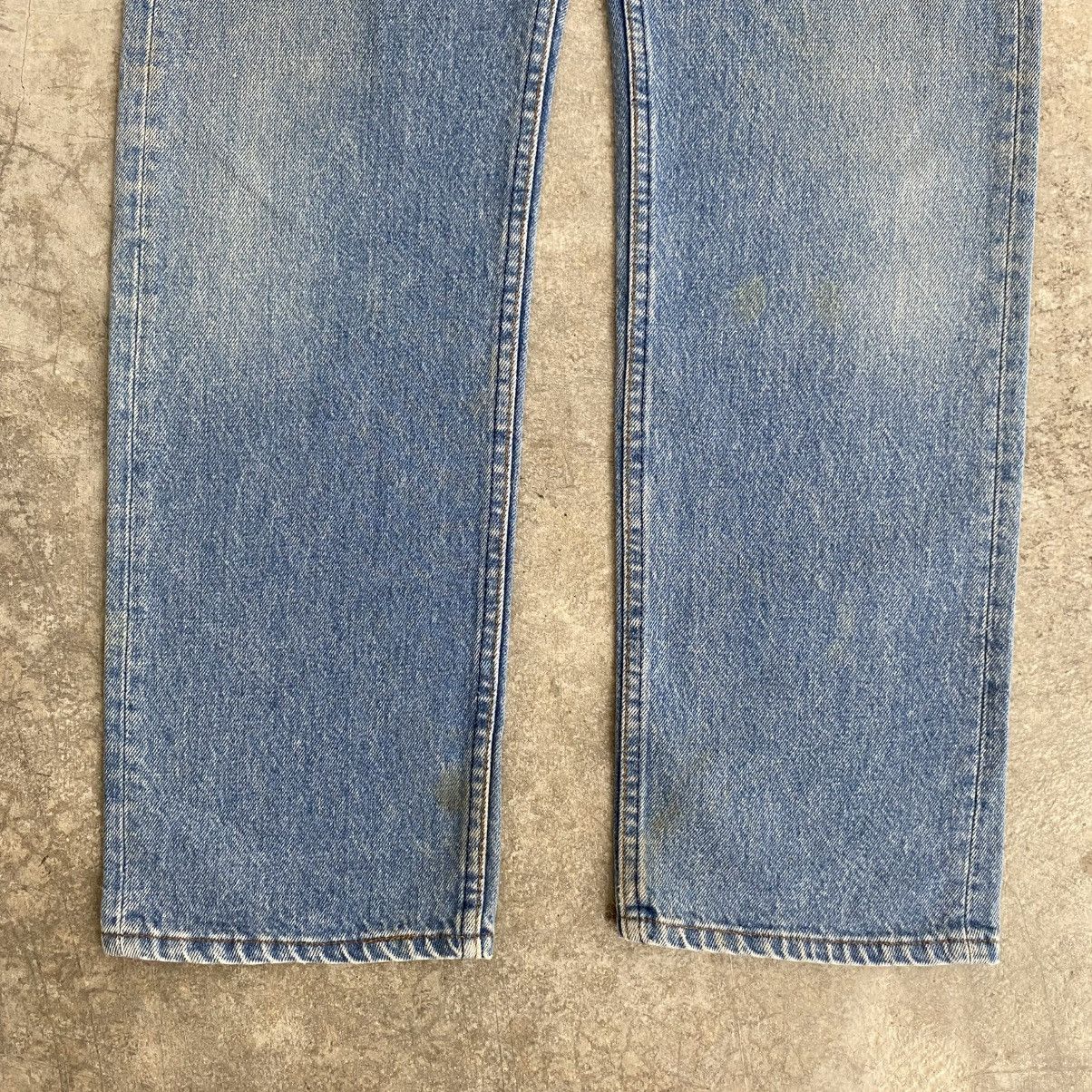Levi's Vintage 80’s Levis 501 Faded Stonewashed Blue Jeans Size US 30 / EU 46 - 6 Thumbnail