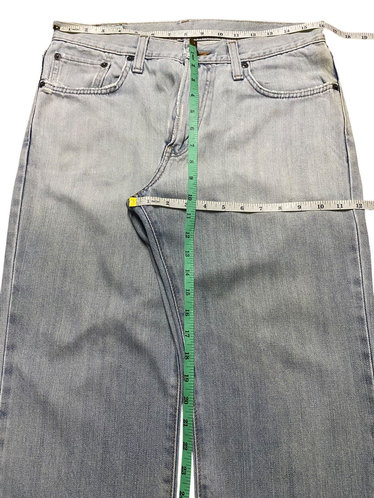 Edwin Vintage Japanese Brand Edwin 403 Light Wash Loose Jeans Size US 32 / EU 48 - 13 Thumbnail