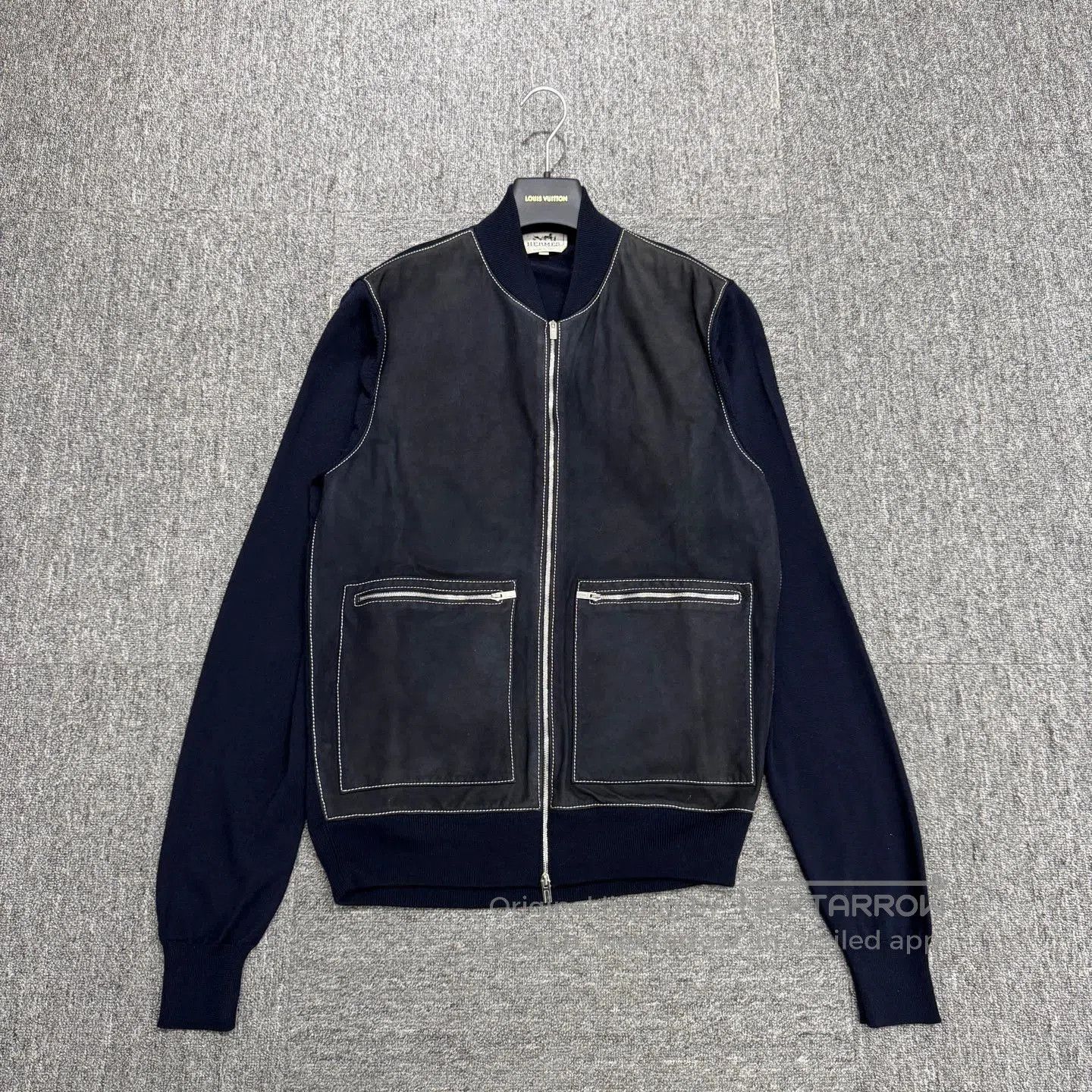 Hermes Multi Color Zip-Front Bomber Jacket Size M. Size US M / EU 48-50 / 2 - 1 Thumbnail