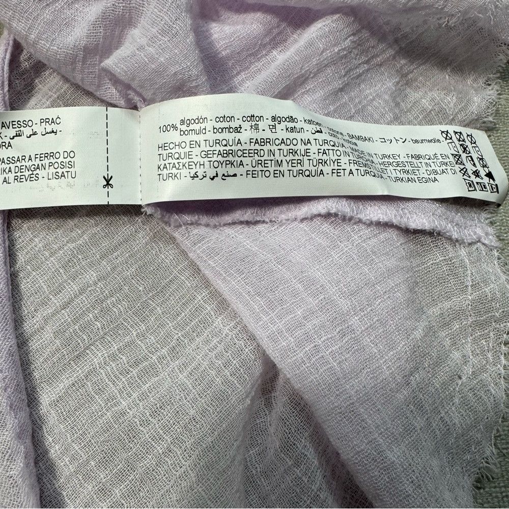 Zara New Zara Open Back Long Bell Sleeve Cotton Gauze Pink Blous Size M / US 6-8 / IT 42-44 - 7 Thumbnail