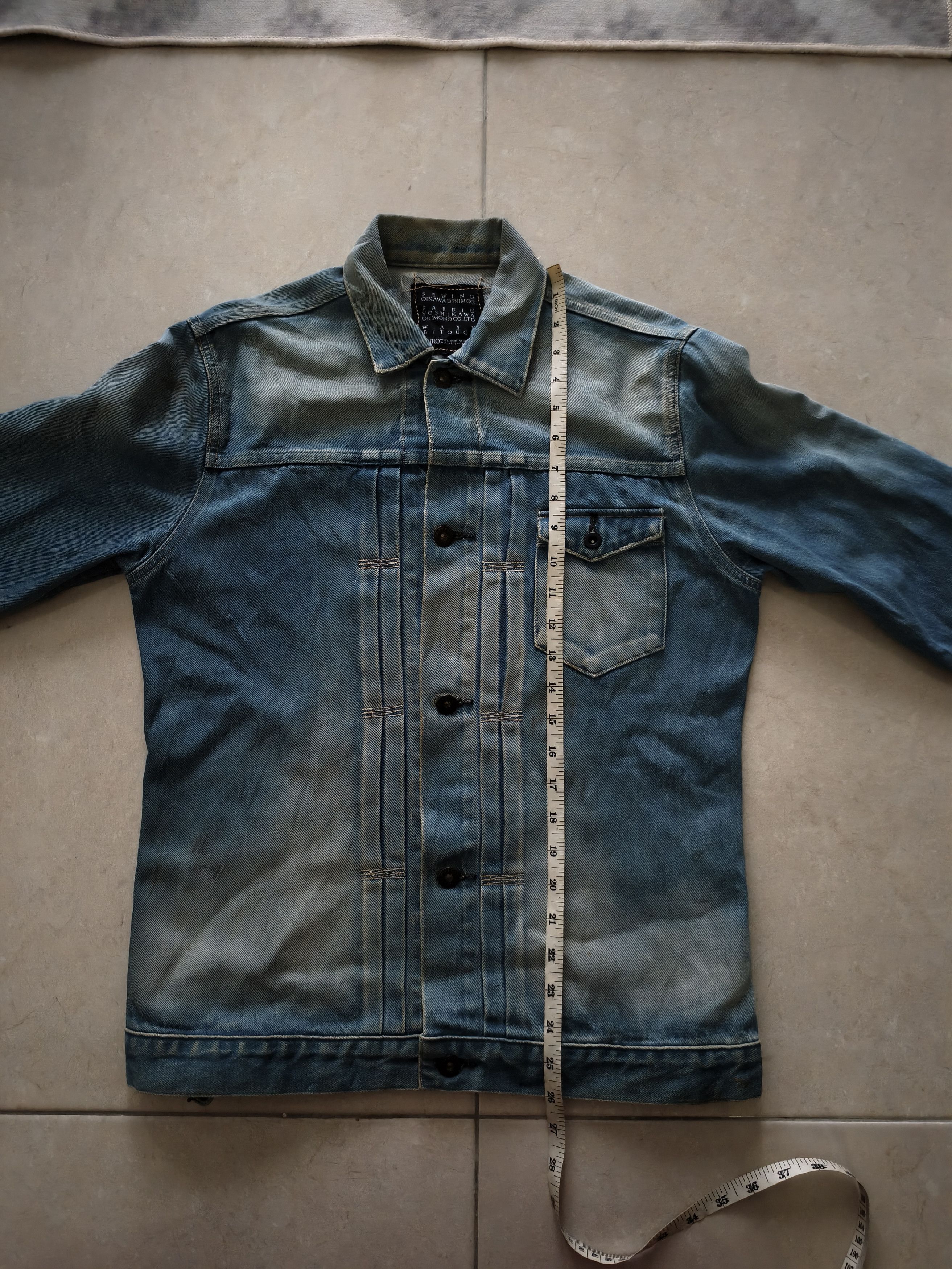 Japanese Brand × KURO 🔥STEALS🔥Very Rare KURO Denim Type 1 Denim Jacket Size US S / EU 44-46 / 1 - 8 Thumbnail