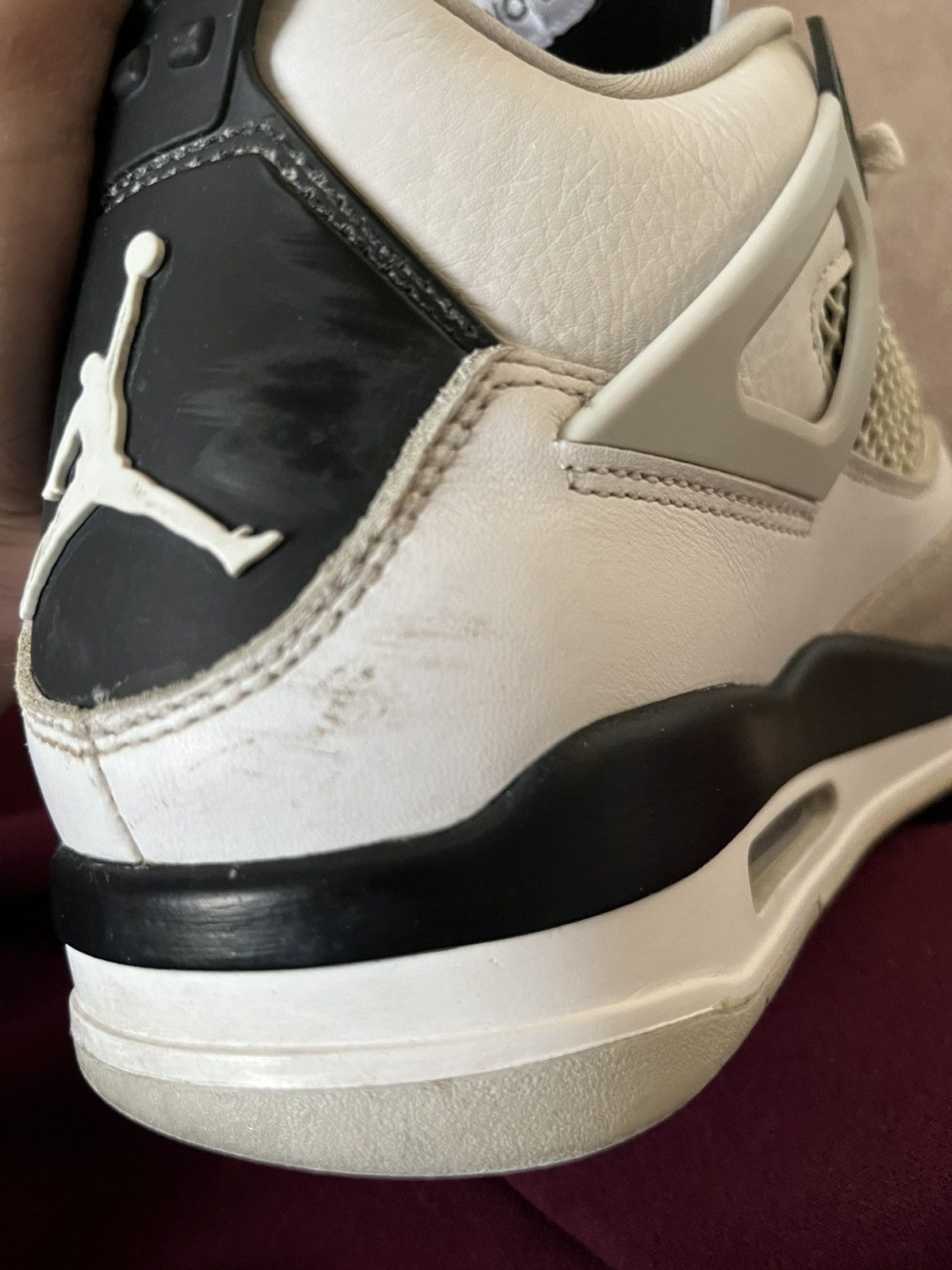 Jordan Brand × Nike Jordan 4 Military Black Size US 10.5 / EU 43-44 - 4 Thumbnail