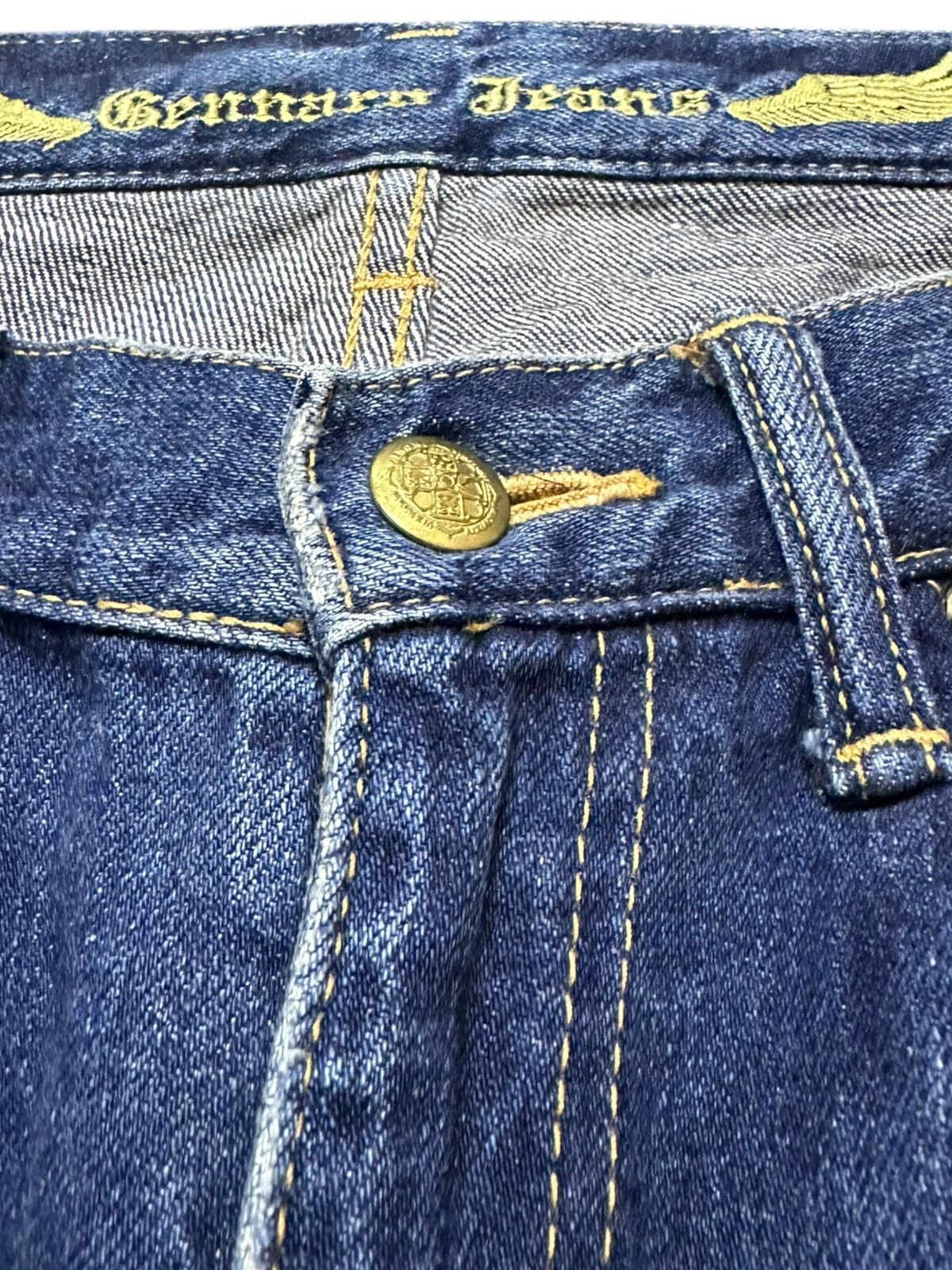 Kapital Vintage Gennaro Flare Ripped Grunge Distressed Denim Size US 32 / EU 48 - 5 Thumbnail
