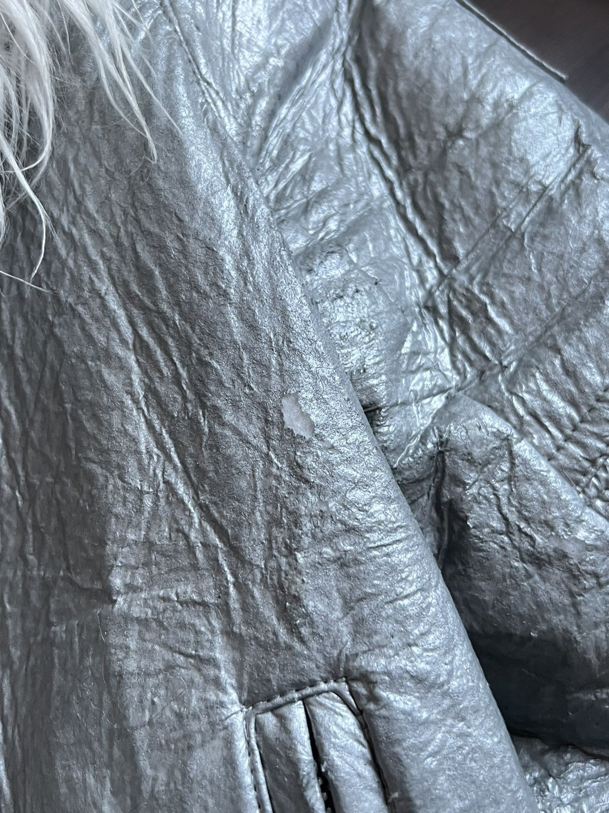 Helmut Lang Helmut Lang Silver Astro Jacket AW1999 Size US S / EU 44-46 / 1 - 11 Thumbnail