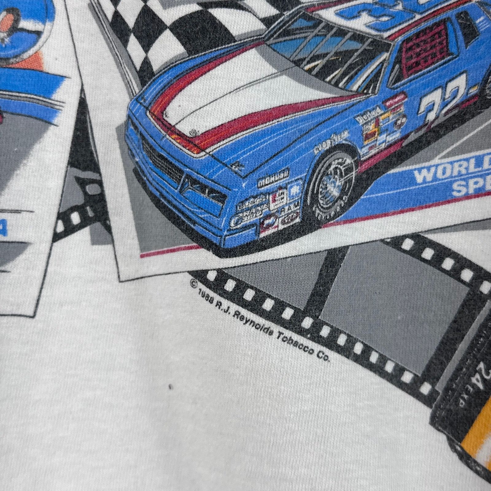 NASCAR Vintage 80s Winston Million NASCAR Graphic Tee Size US L / EU 52-54 / 3 - 7 Thumbnail