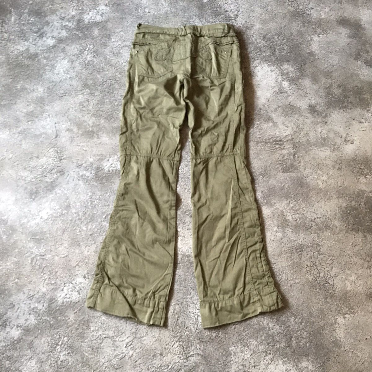 Vintage Vintage 90s Baggy Cargo Pants Flared Parachute Streetwear 30 Size 30" / US 8 / IT 44 - 5 Thumbnail