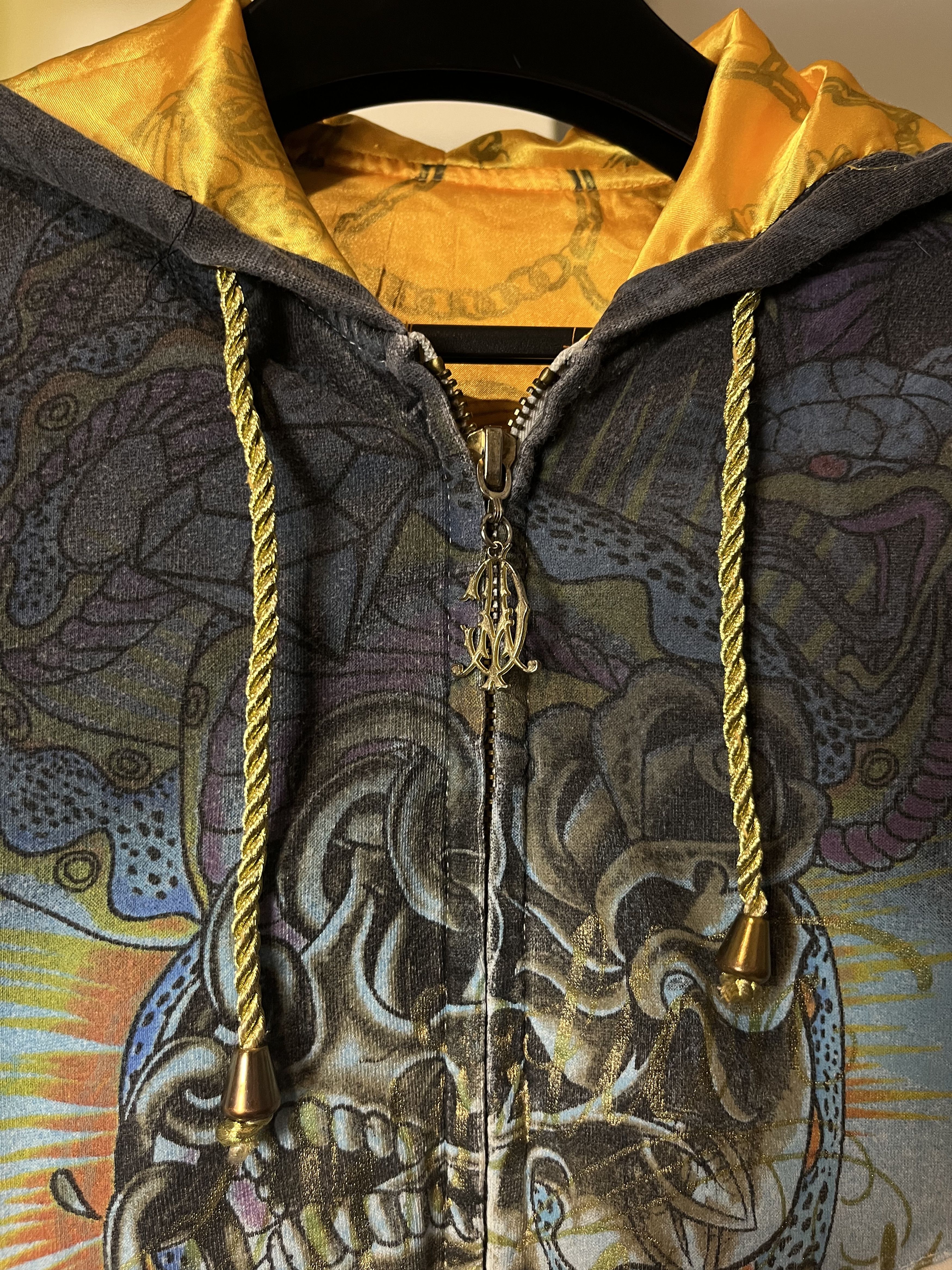 Christian Audigier × Ed Hardy × Vintage Ed Hardy By Christian Audigier Zip Hoodie Size M / US 6-8 / IT 42-44 - 3 Thumbnail