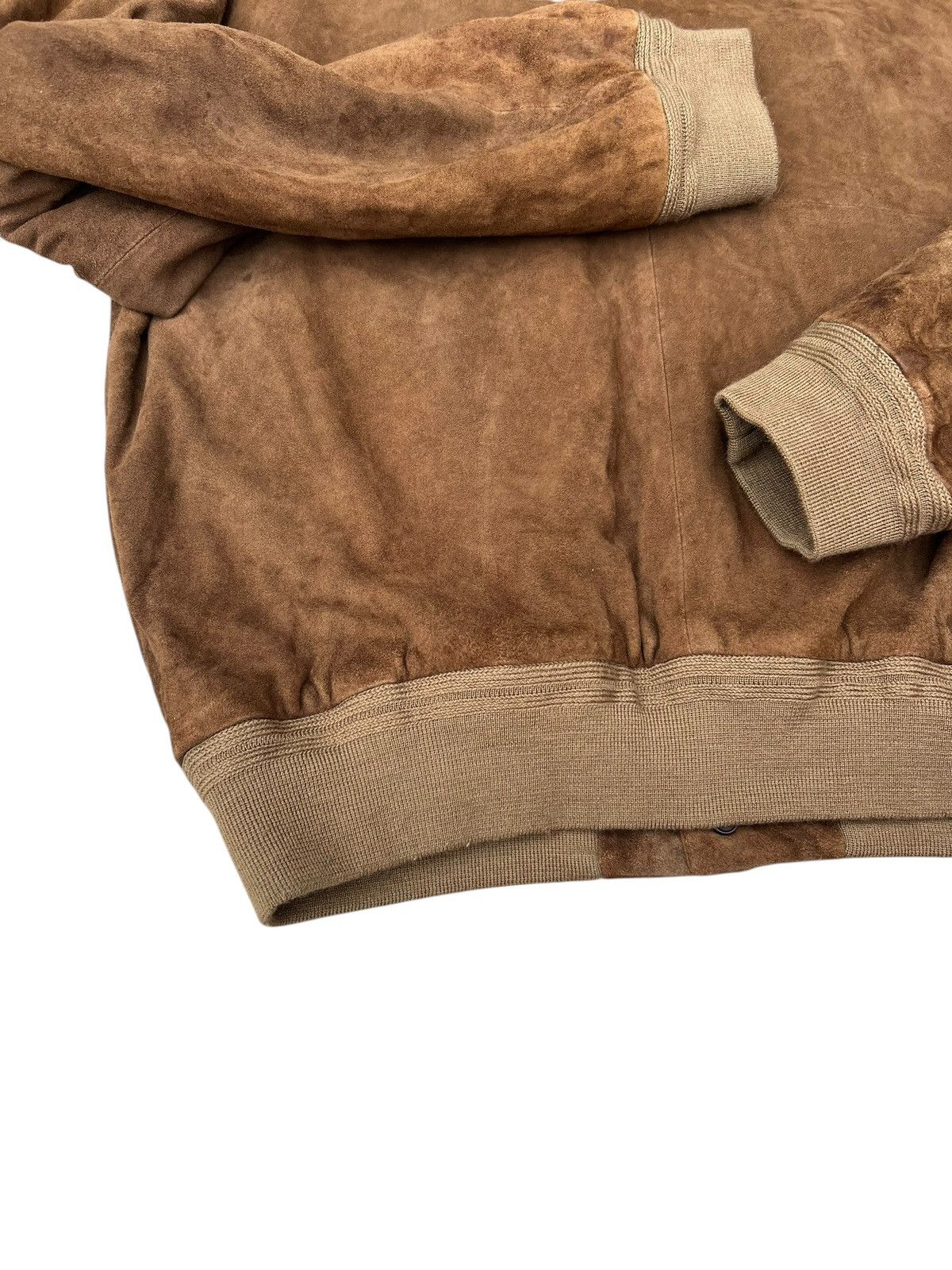 Beams Plus Quttrocchi X Beams Stains Patina Suede Leather Jacket Size US M / EU 48-50 / 2 - 25 Thumbnail