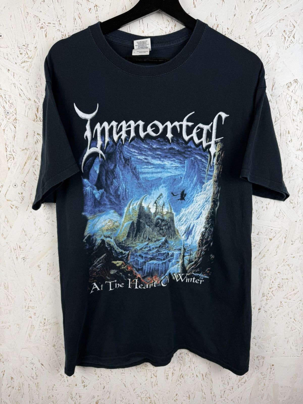Band Tees Immortal 2009 At The Heart Of Winter Black Metal T-Shirt L Size US L / EU 52-54 / 3 - 1 Thumbnail