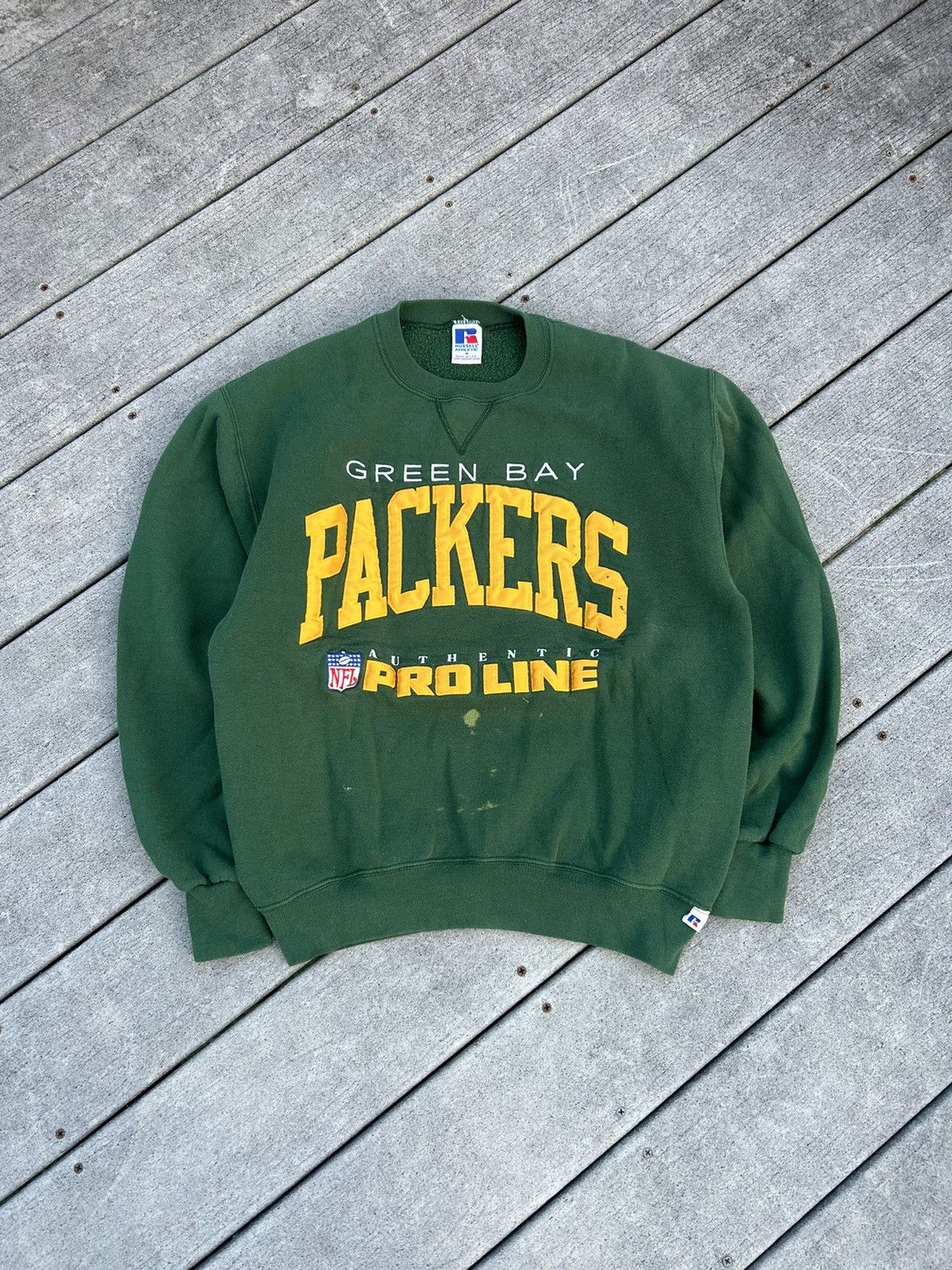 NFL × Russell Athletic × Vintage Vintage Russell Green Bay Packers Crewneck Size US S / EU 44-46 / 1 - 1 Thumbnail