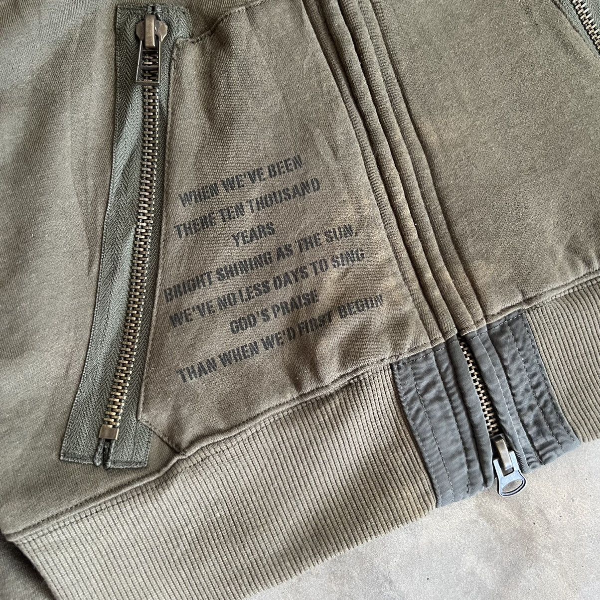 Japanese Brand 2000s Jack Rose LGB Style Luv Poem Zip Up Hoodie Size US M / EU 48-50 / 2 - 8 Thumbnail