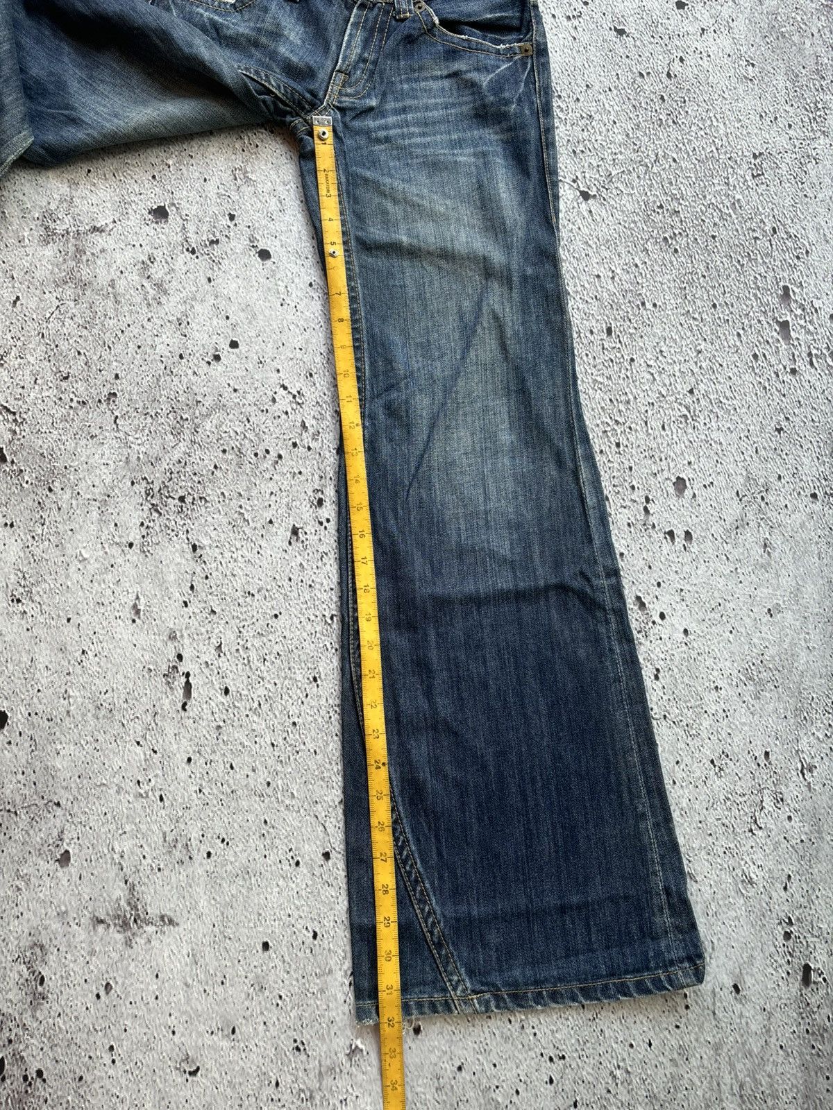 Hysteric Glamour 2000's wide leg Layla rose denim baggy style Size US 28 / EU 44 - 13 Thumbnail