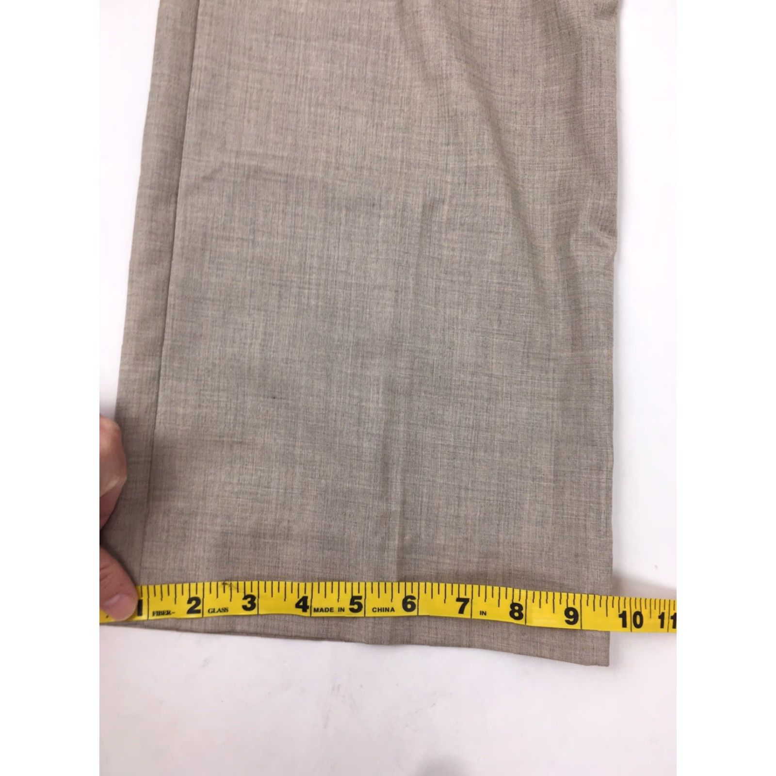 Isaac Mizrahi VINTAGE Isaac Mizrahi Dress Pants Women's Size 6 Tan Khaki Beige Flat Front Stretch Dress Pants Womens Mens Girls Size 28" / US 6 / IT 42 - 7 Thumbnail