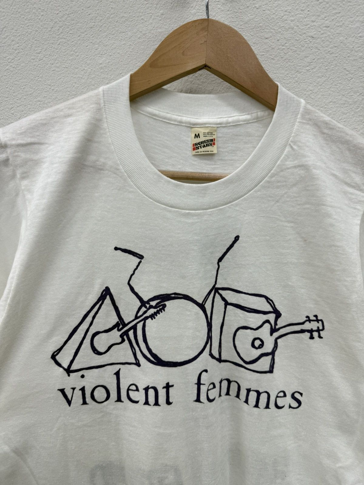 Vintage Violent Femmes Hallowed Ground 1984 Tour Size US M / EU 48-50 / 2 - 1 Thumbnail