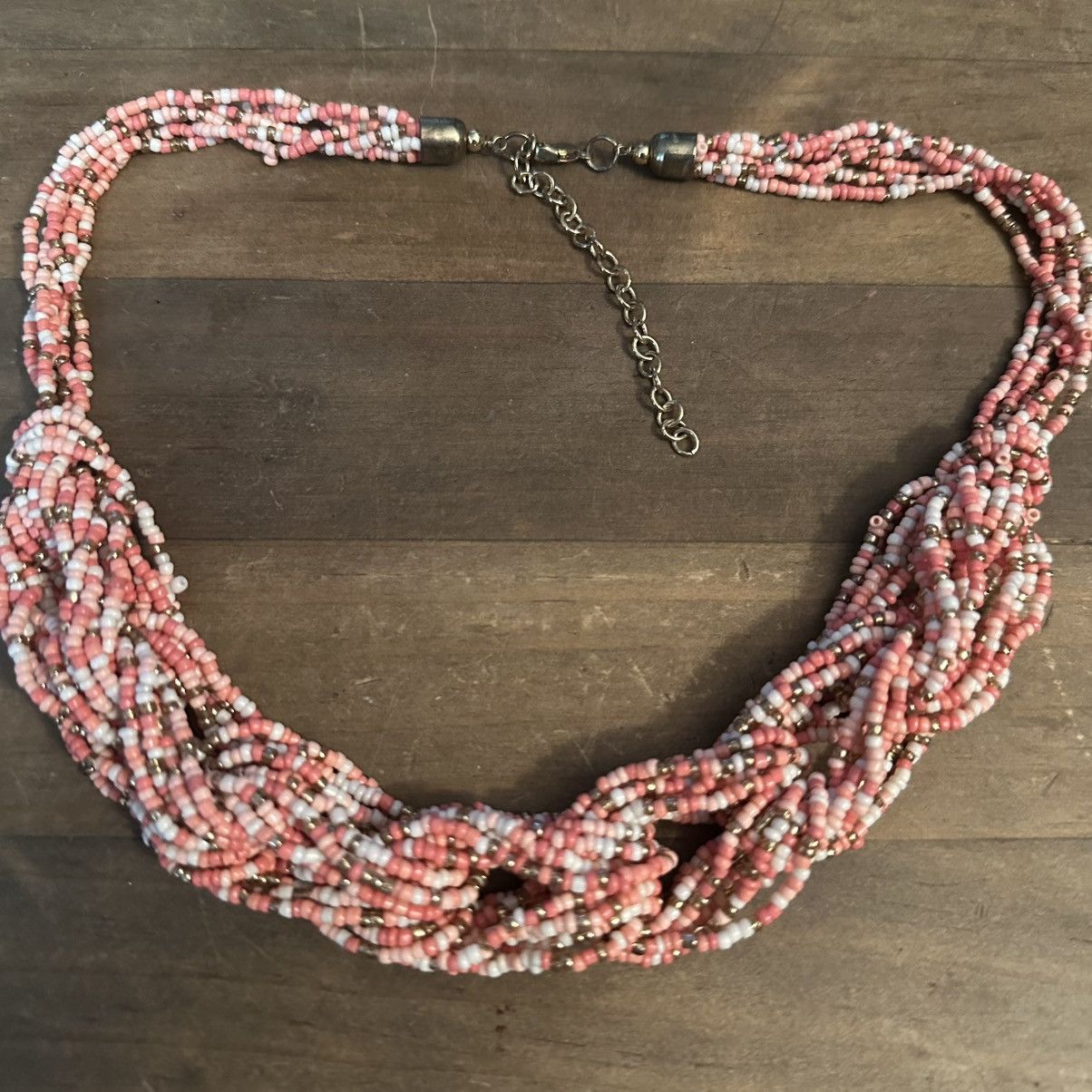 Other Chunky multi strand seed bead collar necklace Size ONE SIZE - 2 Thumbnail